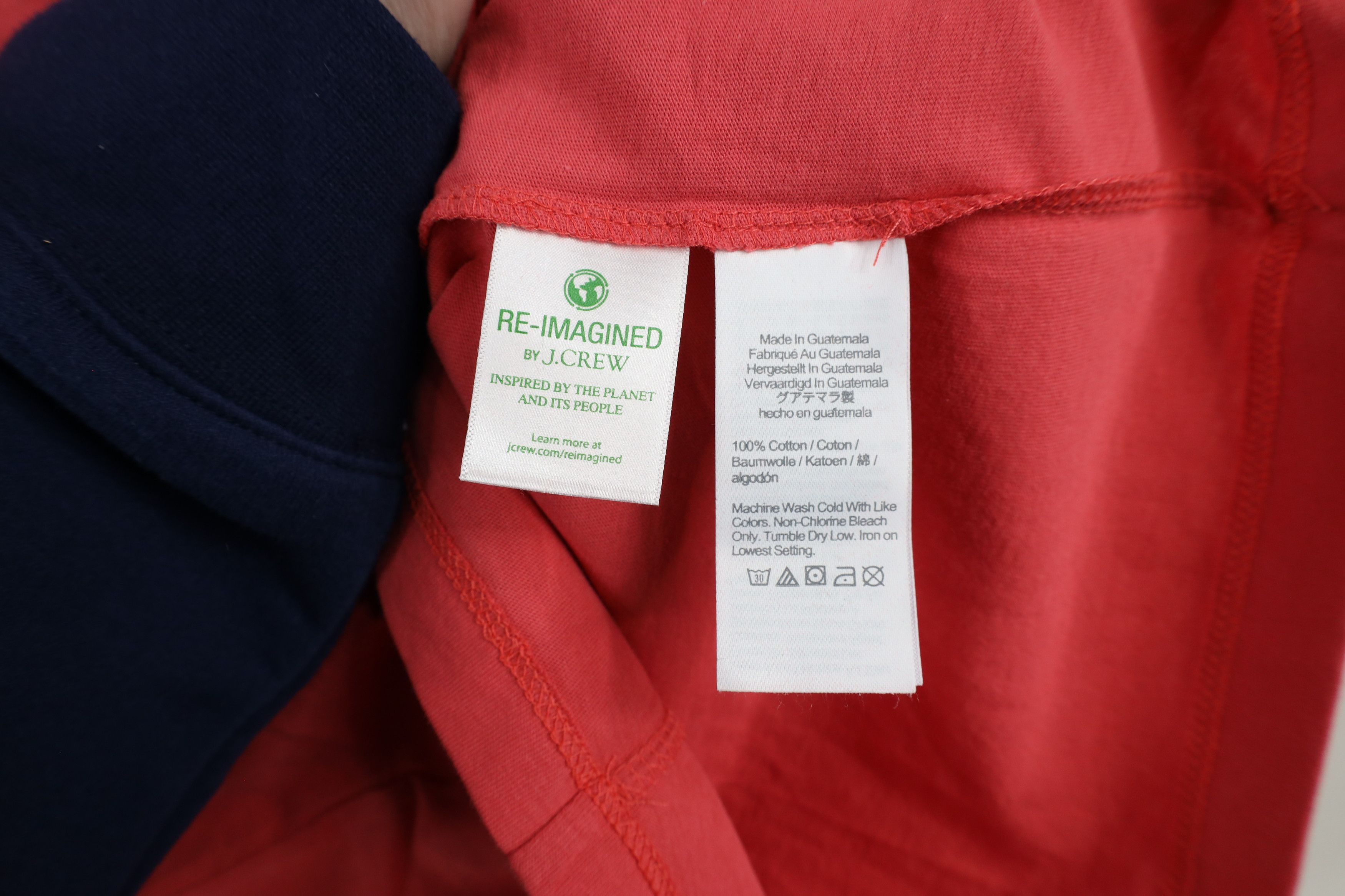 J.Crew × Vintage New J Crew Washed Dye Blank Short Sleeve T-Shirt Pink Cotton Size US M / EU 48-50 / 2 - 7 Thumbnail
