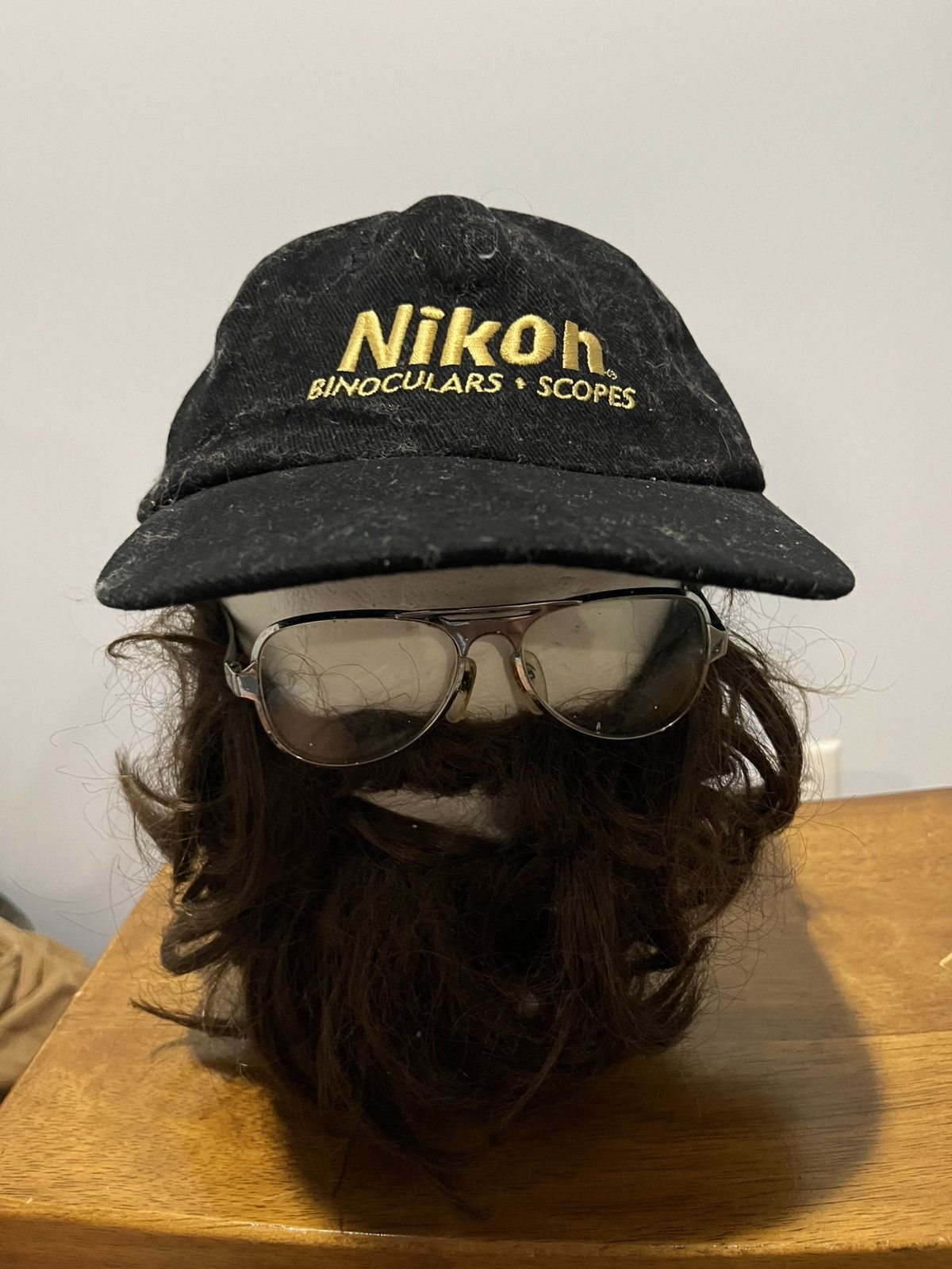 Nikon Vintage USA Nikon Cameras Promo Black Snapback Hat Size ONE SIZE - 1 Thumbnail