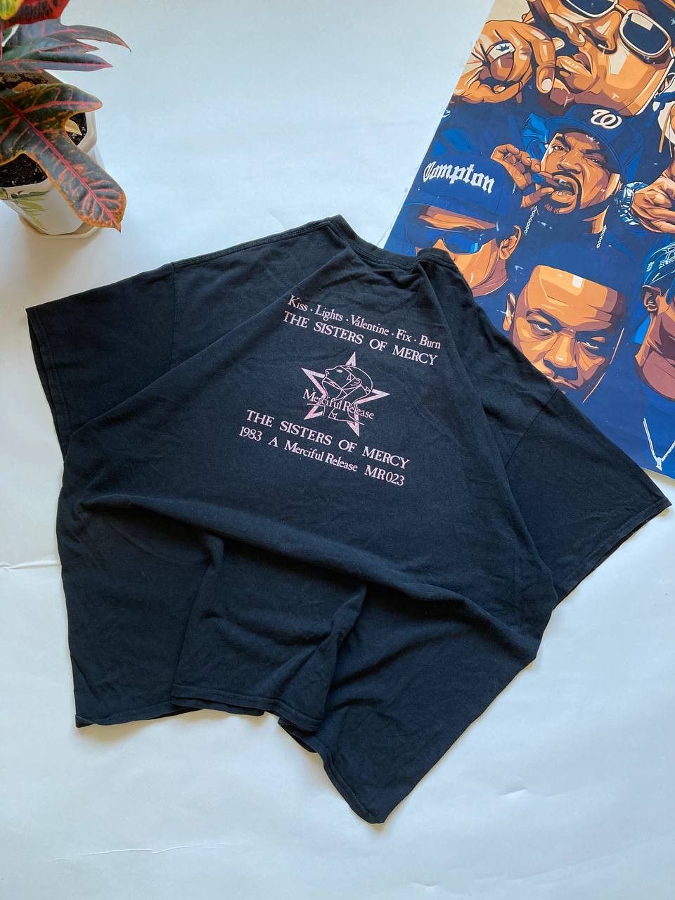 Band Tees The Sisters Of Mercy Mersiful Release Vintage Tee Size US XL / EU 56 / 4 - 2 Thumbnail