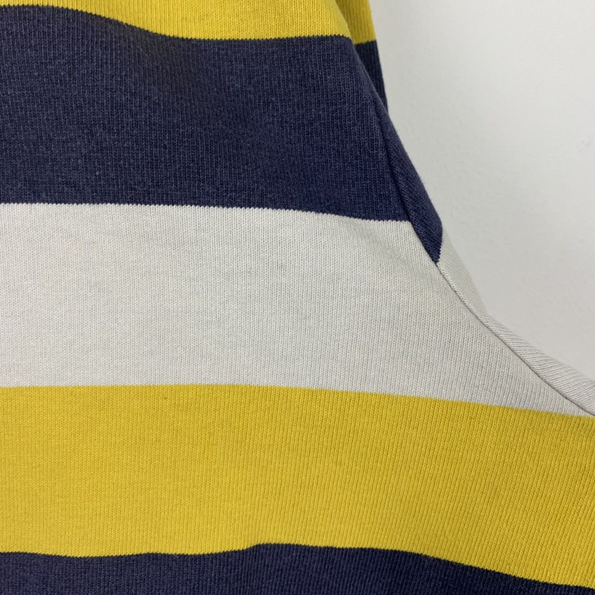 Polo Ralph Lauren Vintage Polo Ralph Lauren Striped Rugby Shirt Long Sleeve Size US XL / EU 56 / 4 - 14 Thumbnail