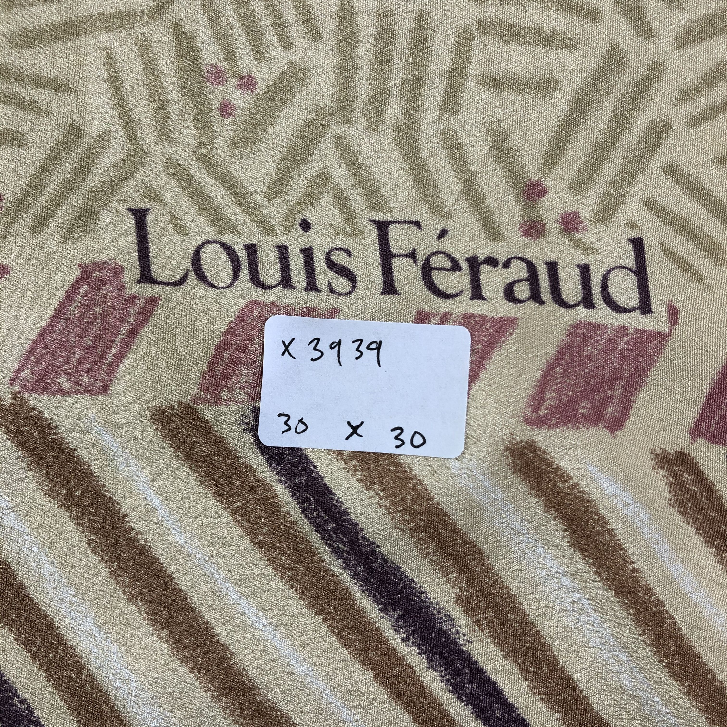 Louis Feraud × Vintage Vintage Louis Feraud Silk Scarf Size ONE SIZE - 6 Thumbnail