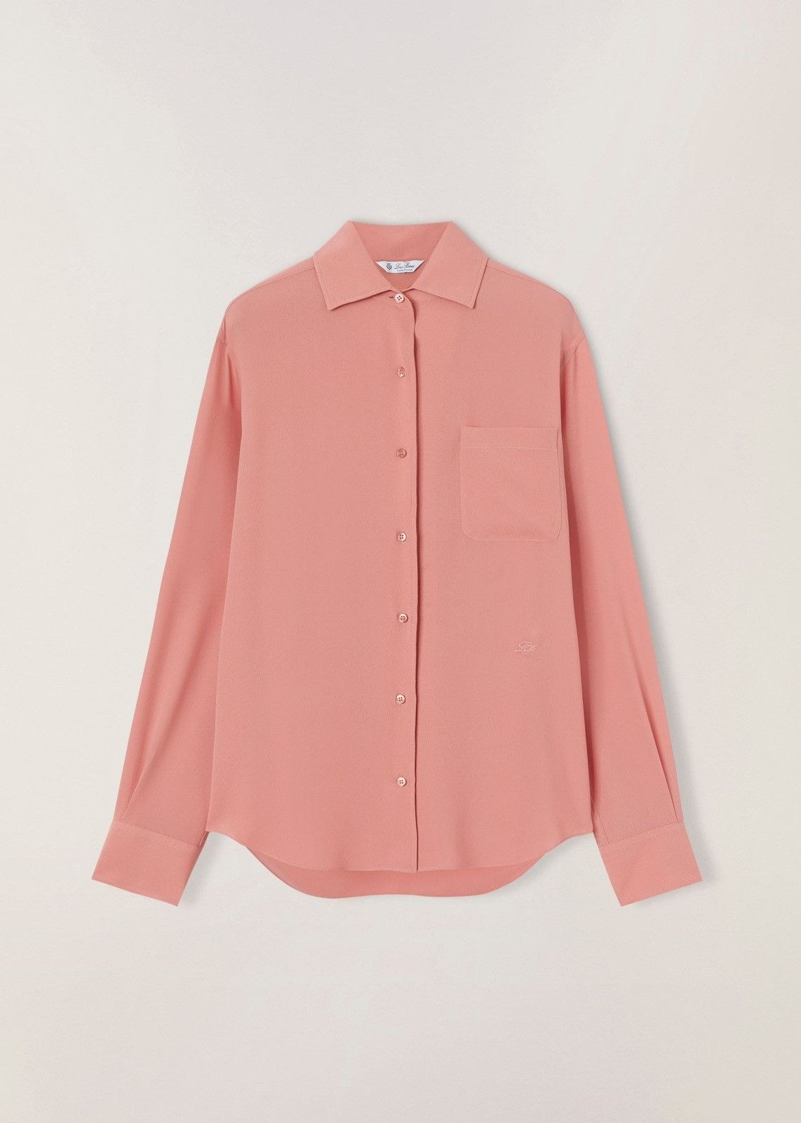 Loro Piana o1srvl11e0825 FAM8851 Neo Andrè Shirt in Pink Size S / US 4 / IT 40 - 1 Thumbnail