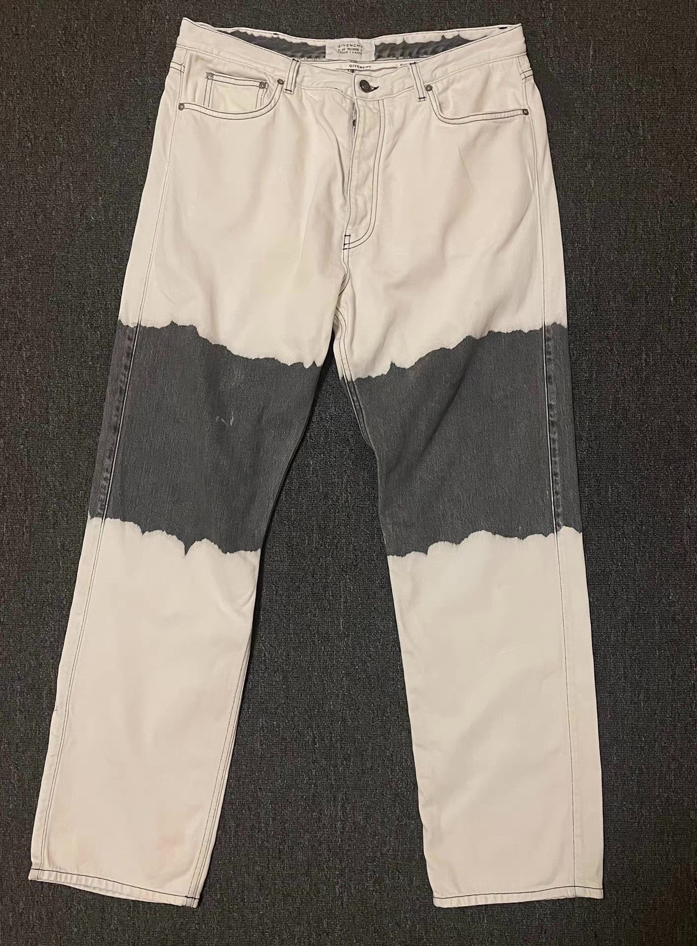 Givenchy Givenchy tie-dye washed jeans Q4 Size US 36 / EU 52 - 1 Thumbnail