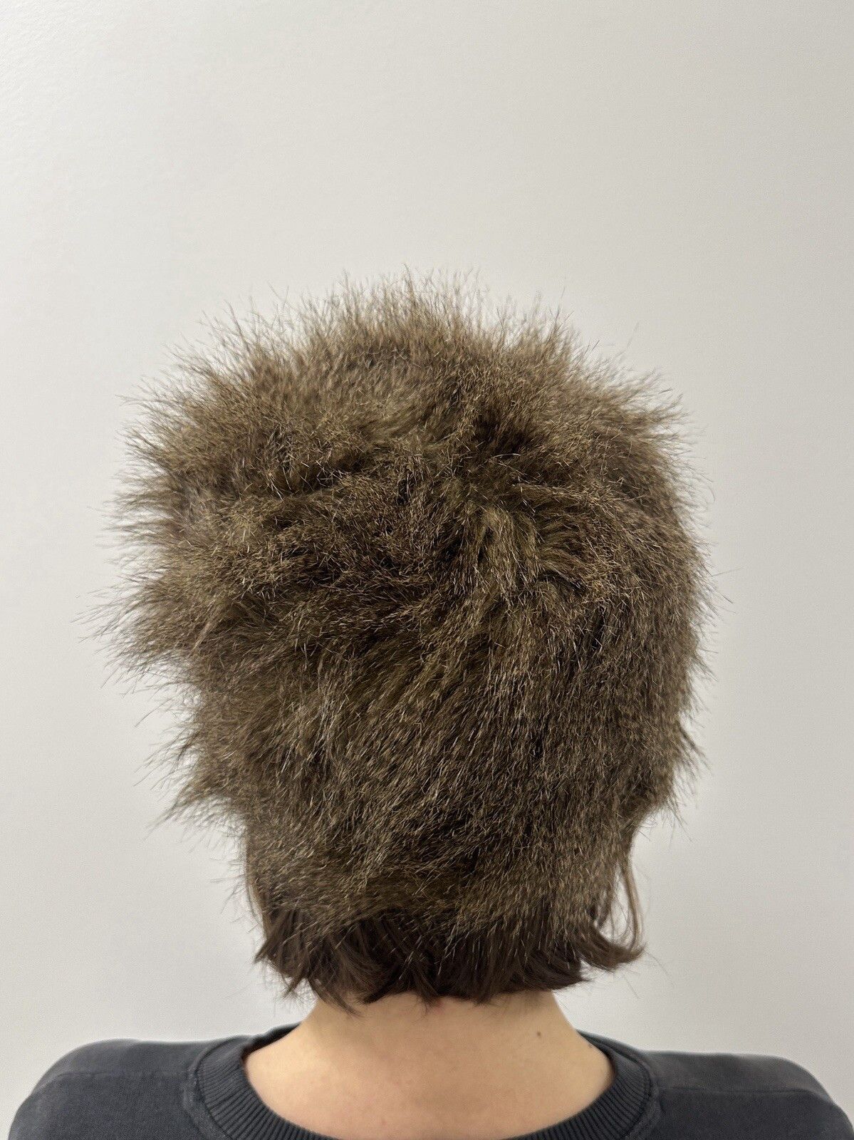Marks & Spencer Marks & Spencer Faux fur Brown y2k Hat 2000`s Size ONE SIZE - 8 Thumbnail