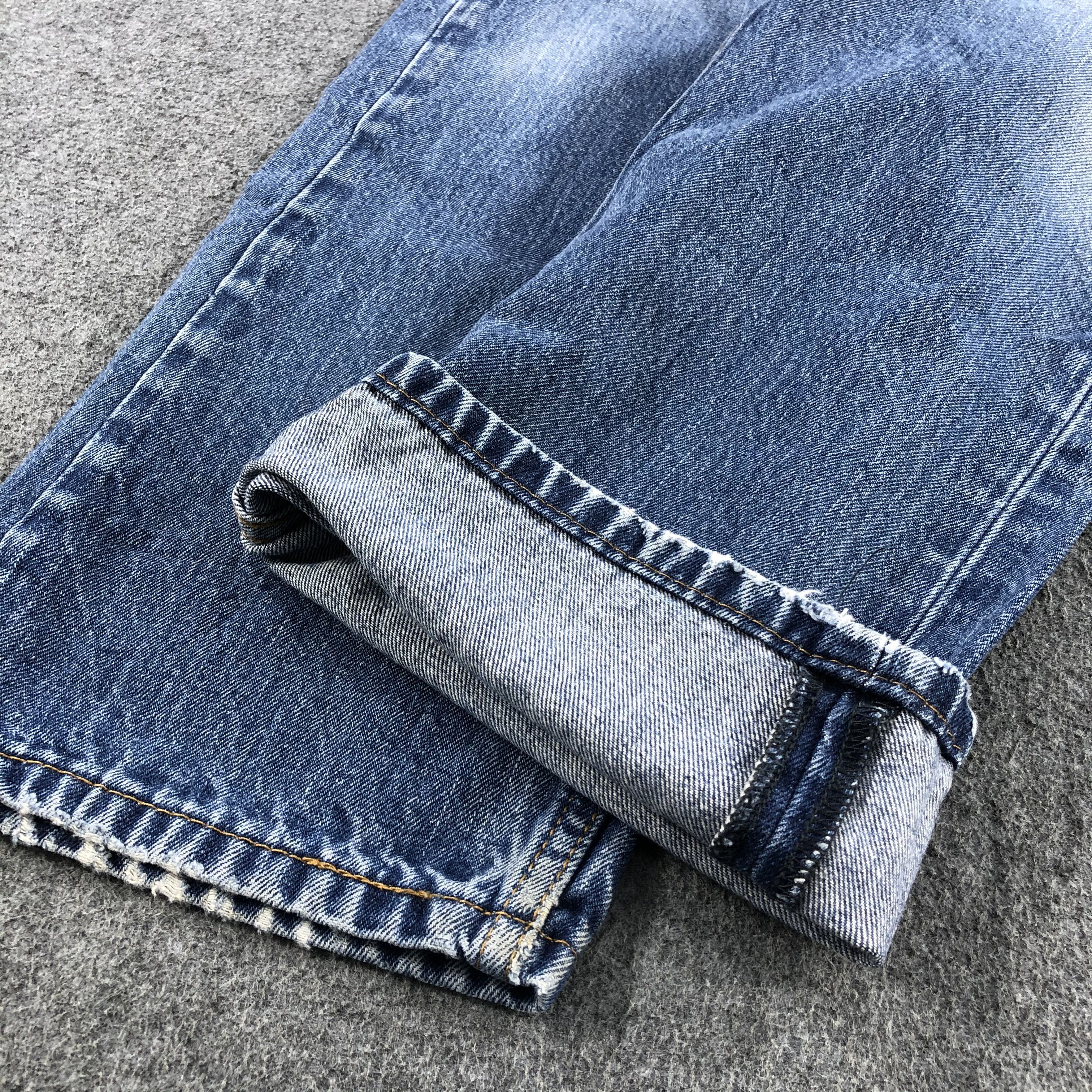 Levi's Vintage Blue Wash Levis 505 Jeans-J2211 Size US 36 / EU 52 - 6 Thumbnail