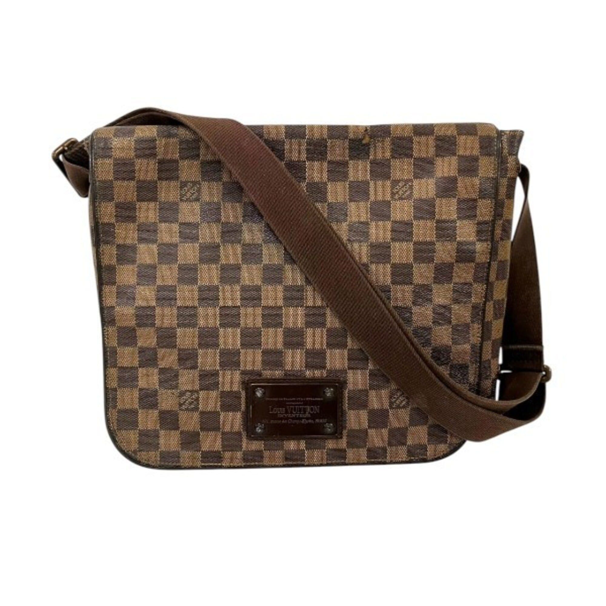 Louis Vuitton Louis Vuitton Damier Brooklyn MM N51211 Handbag Shoulder Bag for Men and Women Size ONE SIZE - 1 Thumbnail