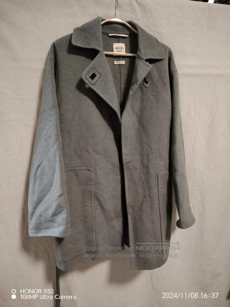 Hermes Hermes Cashmere Coat Size XXS / US 00 / IT 34 - 1 Thumbnail
