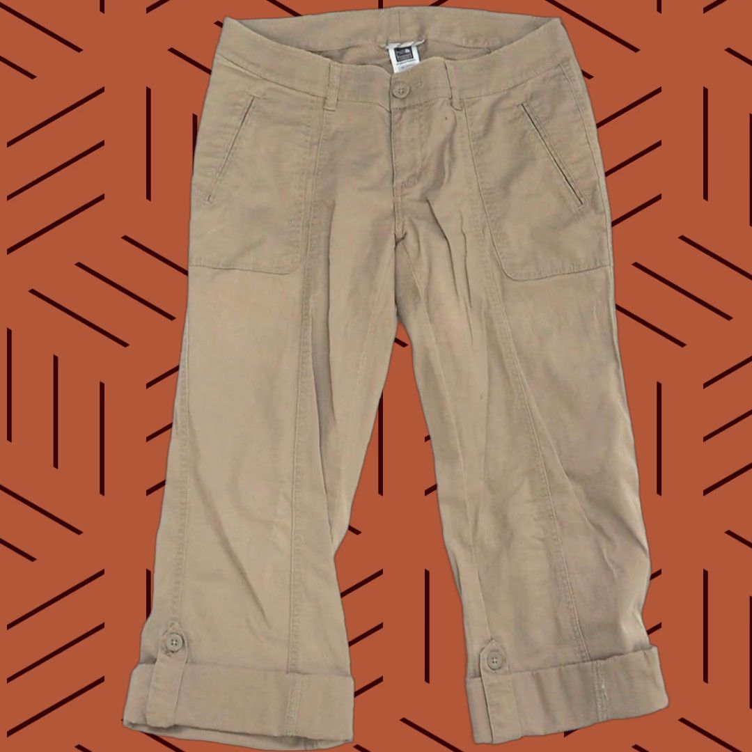 The North Face VINTAGE The North Face Capris Womens 6 Outdoors Hiking Tan Size ONE SIZE - 1 Thumbnail