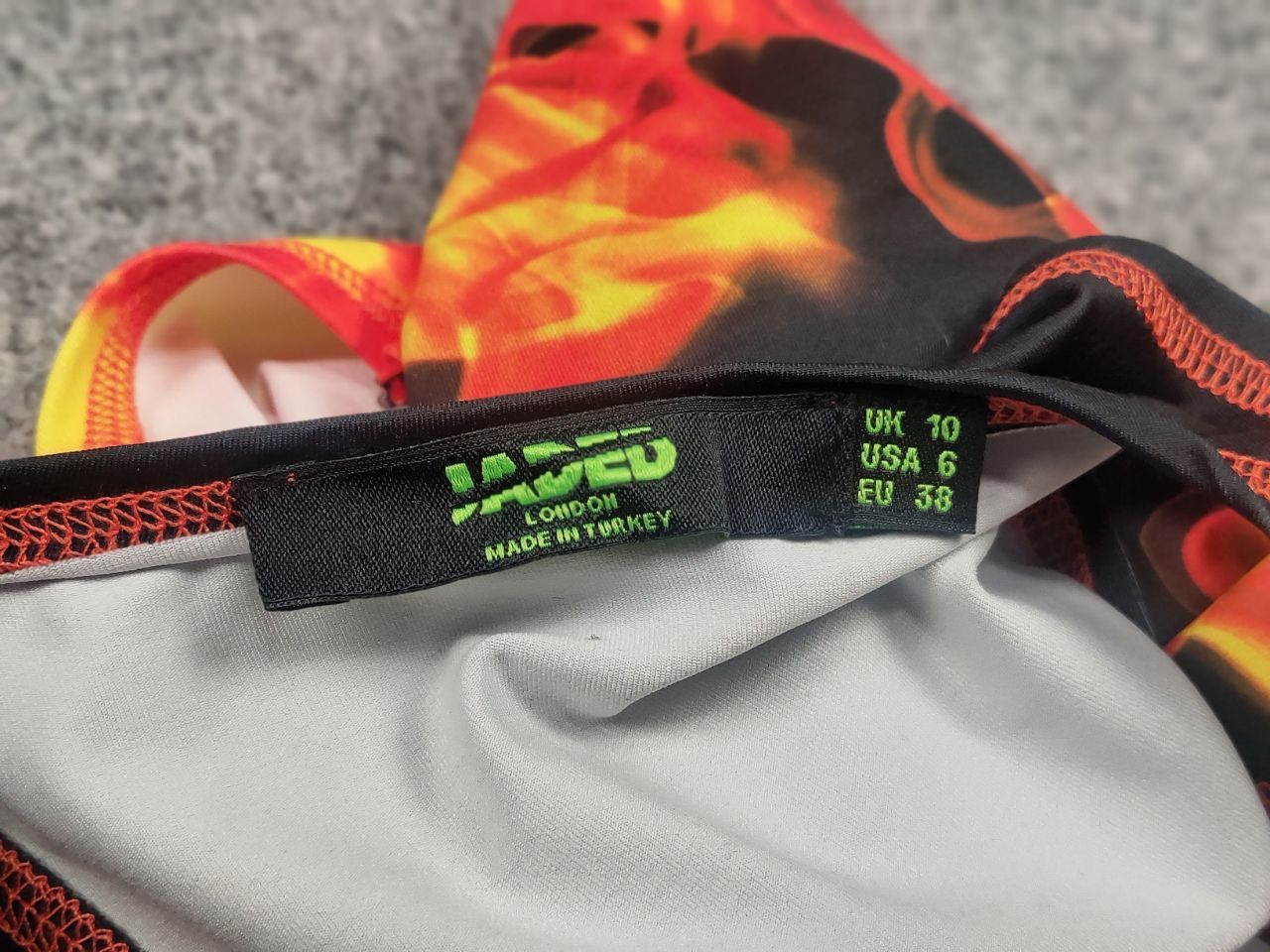 Jaded London Jaded London Design flame Racer Art tank top cropped Size M / US 6-8 / IT 42-44 - 9 Thumbnail