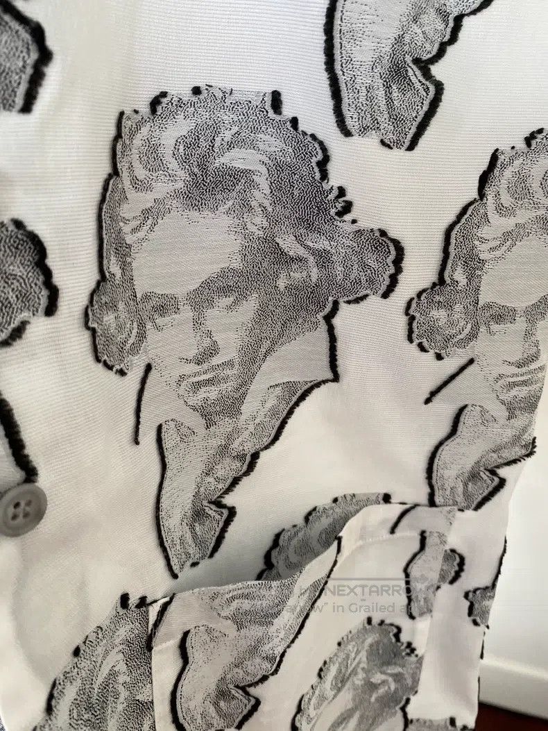 Issey Miyake Issey Miyake Head Relief Embossed Top Size S / US 4 / IT 40 - 9 Thumbnail