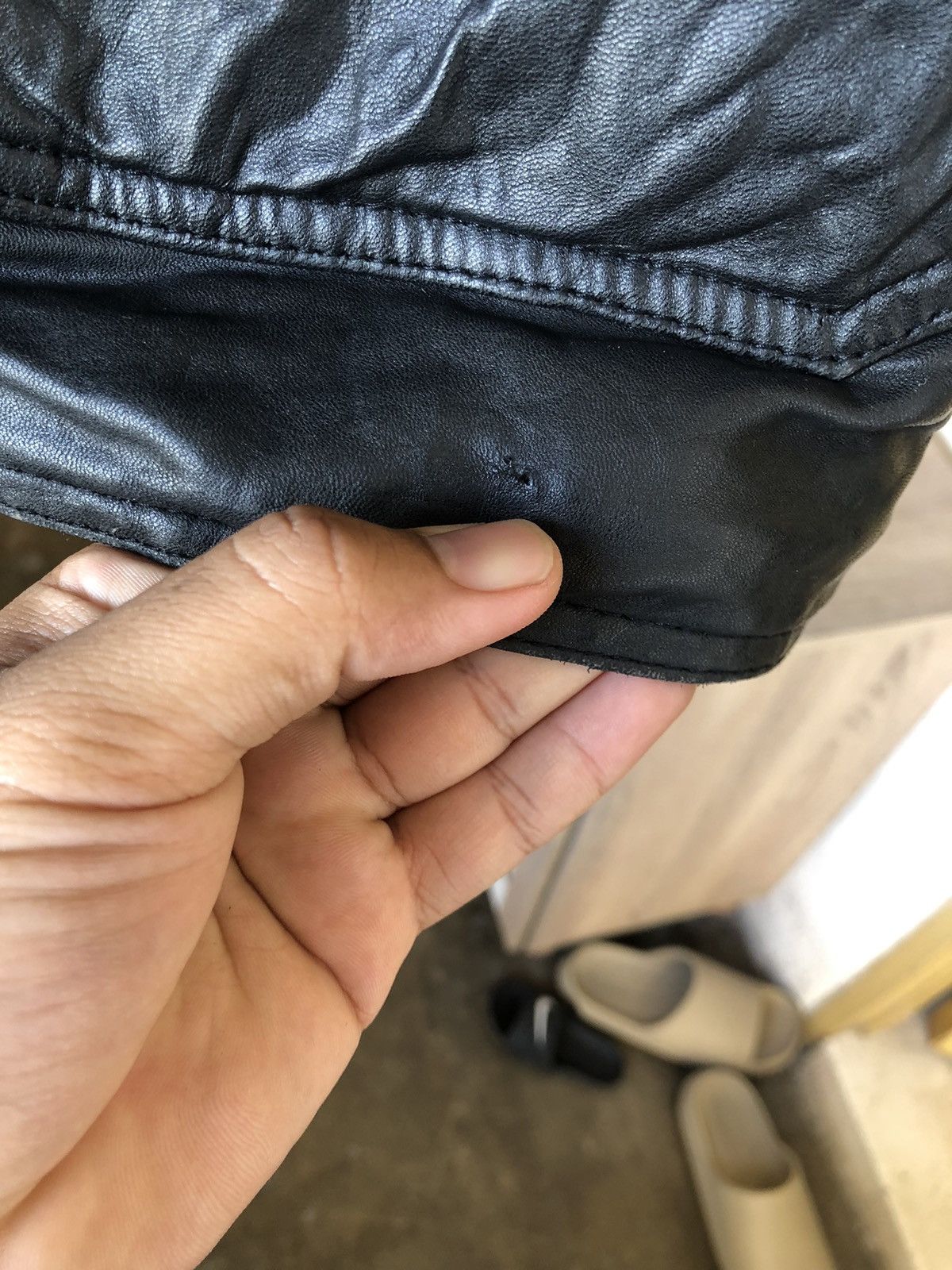 Chevignon Vintage Chevignon Leather Jacket Black Size US L / EU 52-54 / 3 - 11 Thumbnail