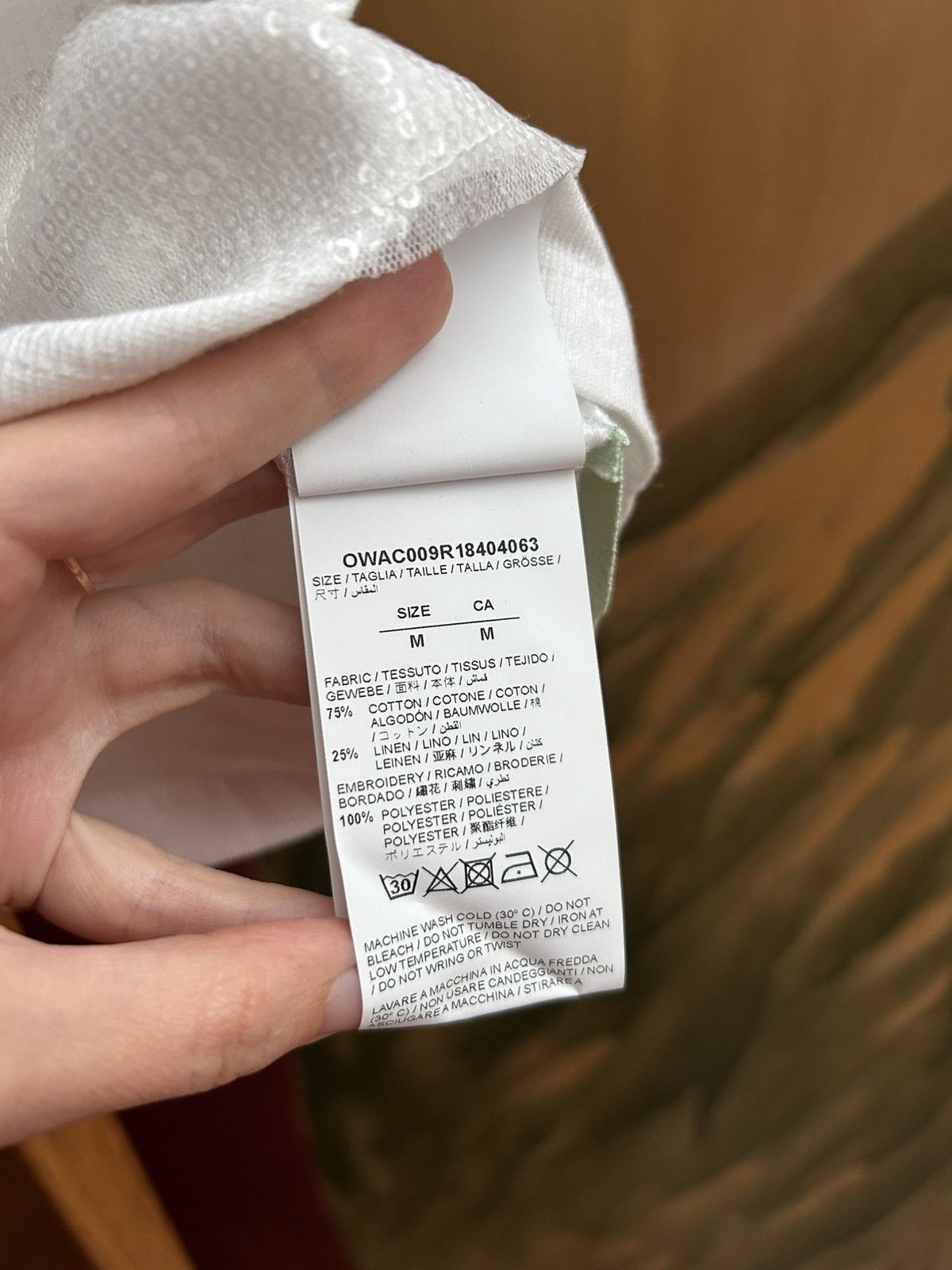 Off-White × Virgil Abloh Off-White by Virgil Abloh Sequins Butterfly Gym Tank Top Size M / US 6-8 / IT 42-44 - 10 Thumbnail