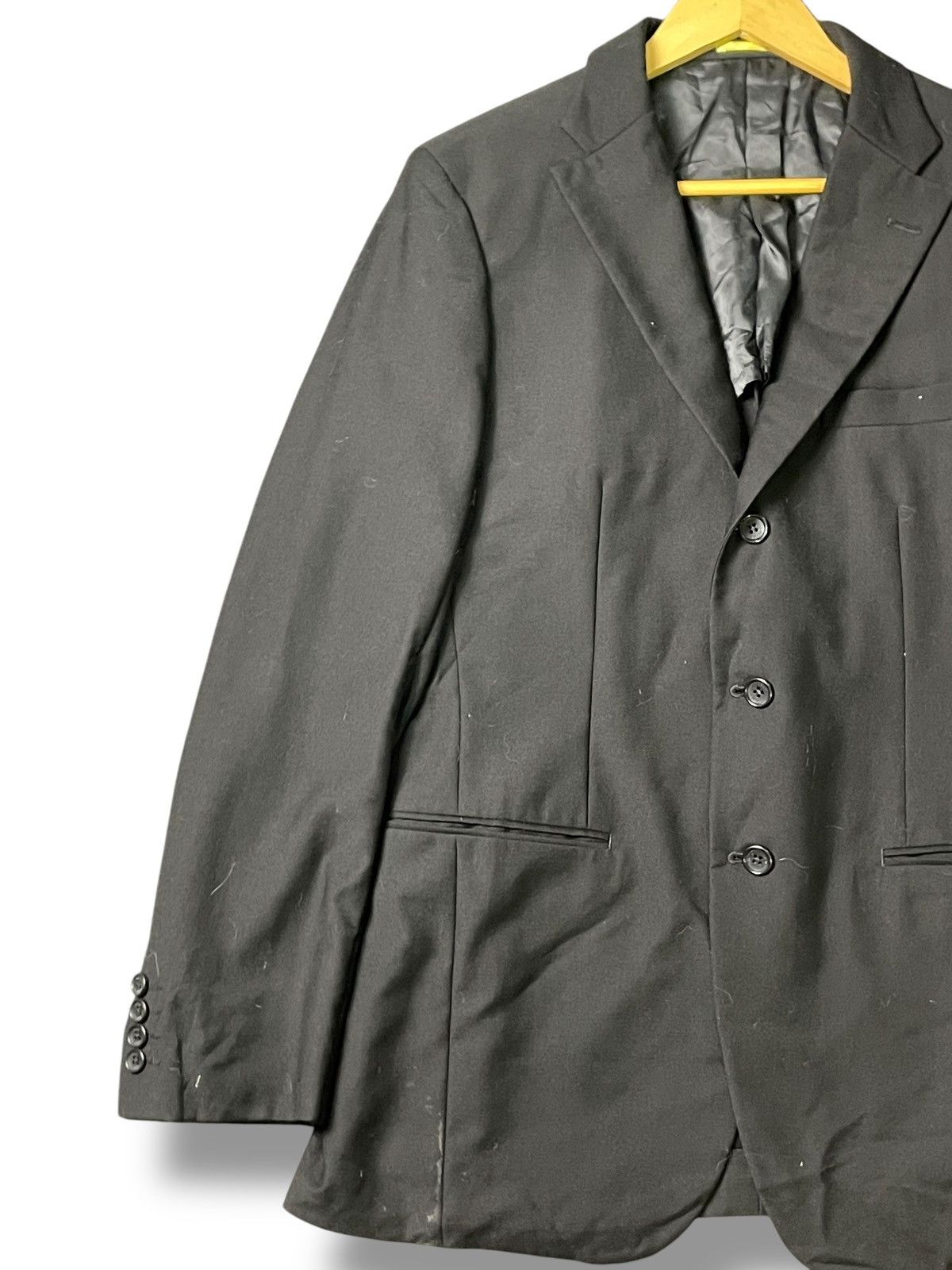 Japanese Brand × Takeo Kikuchi × Vintage Takeo Kikuchi x Vintage Black Blazer (31) Size US S / EU 44-46 / 1 - 4 Thumbnail
