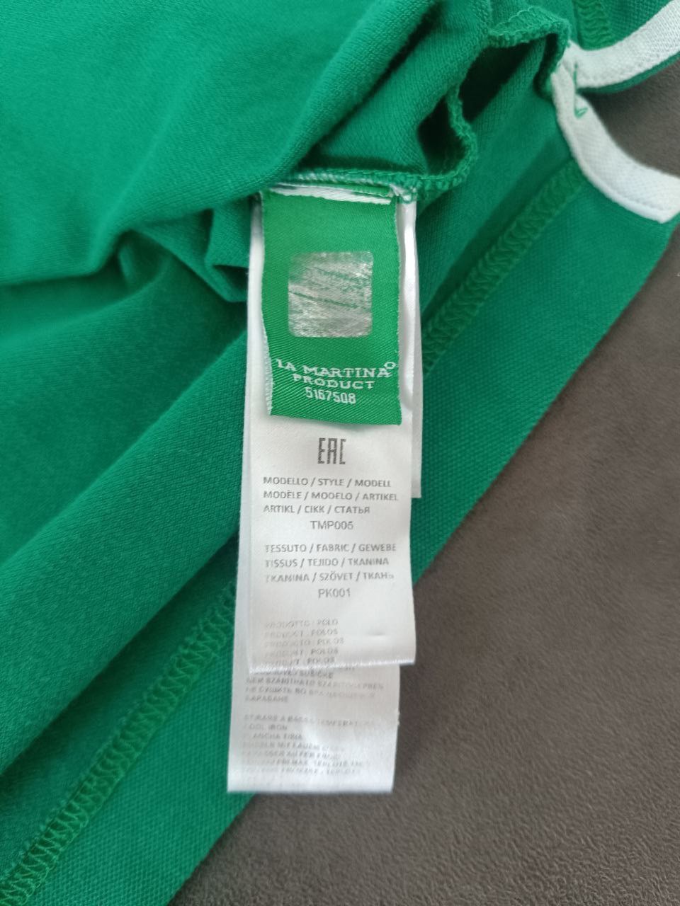 La Martina La martina Polo T-shirt shirt luxury vintage Size US XL / EU 56 / 4 - 5 Thumbnail
