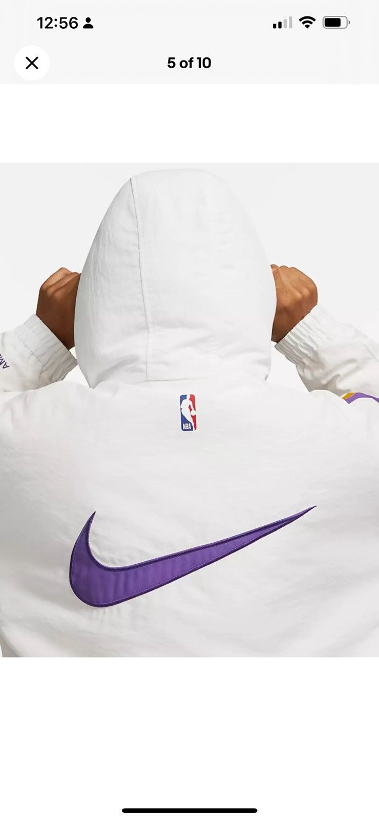 Ambush Design × Nike Nike x Ambush Lakers Jacket Size XL / US 12-14 / IT 48-50 - 5 Thumbnail