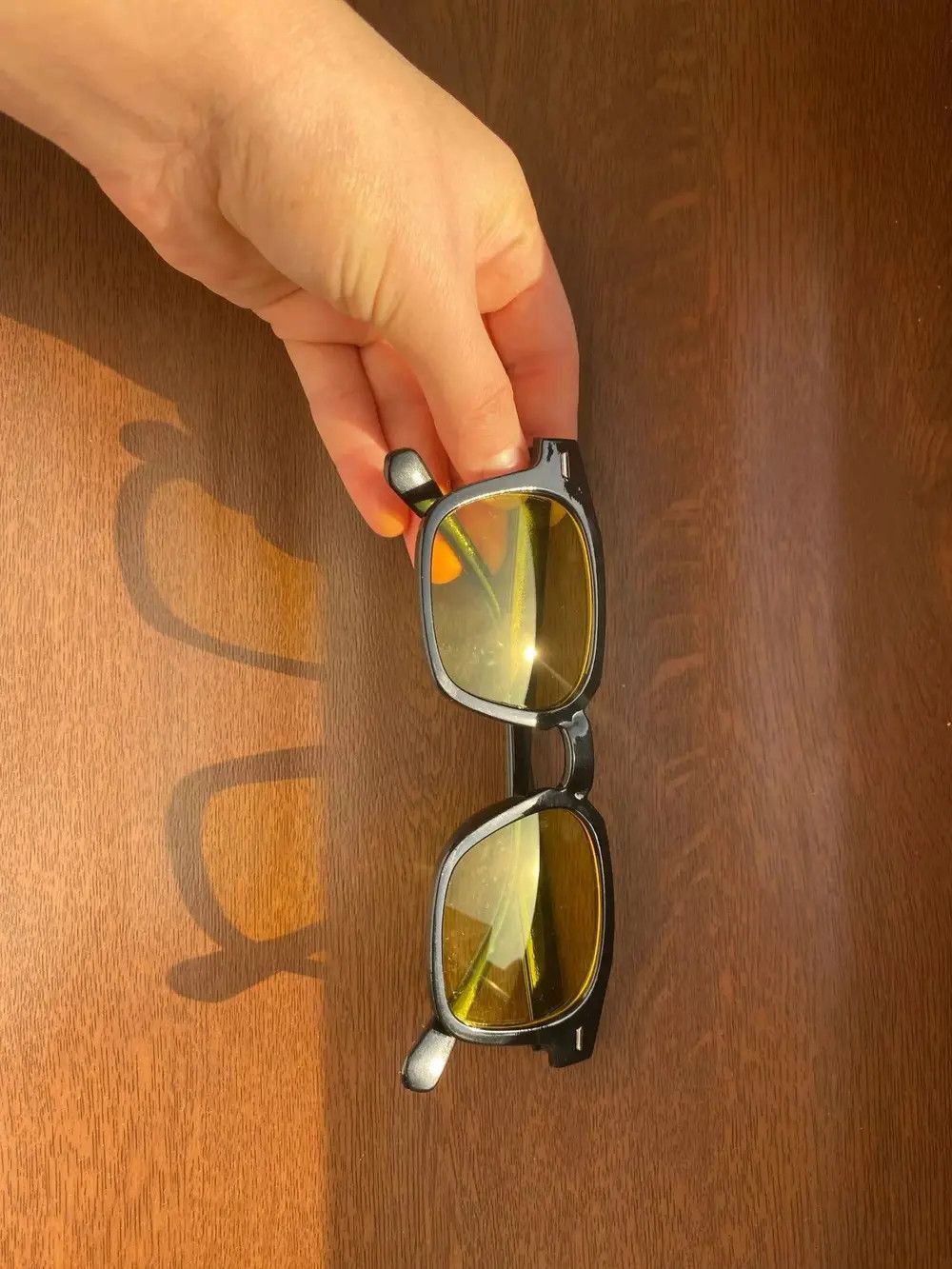 Electric Visual Yellow Lense Black Frame Sunglasses Size ONE SIZE - 2 Thumbnail