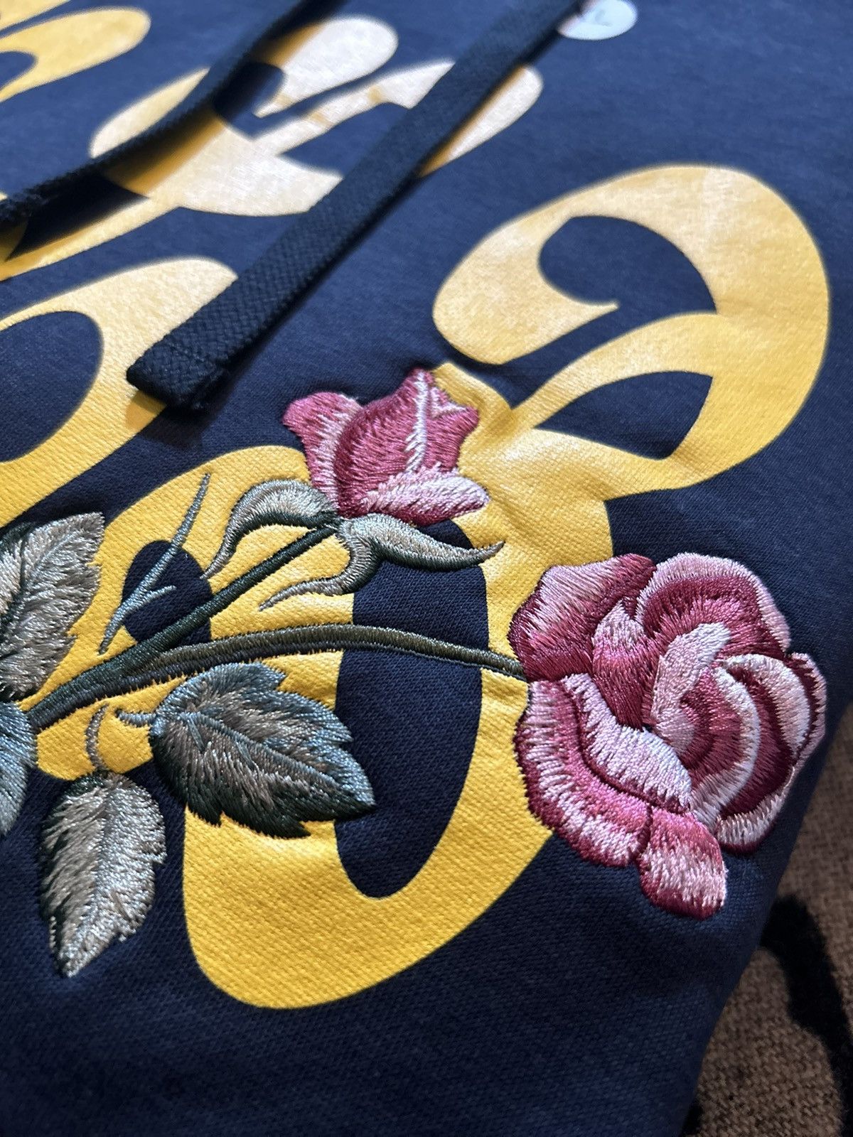 Nike × October's Very Own Unreleased CLB Nike Rose Embroidered Birthday Hoodie Size US XL / EU 56 / 4 - 4 Thumbnail