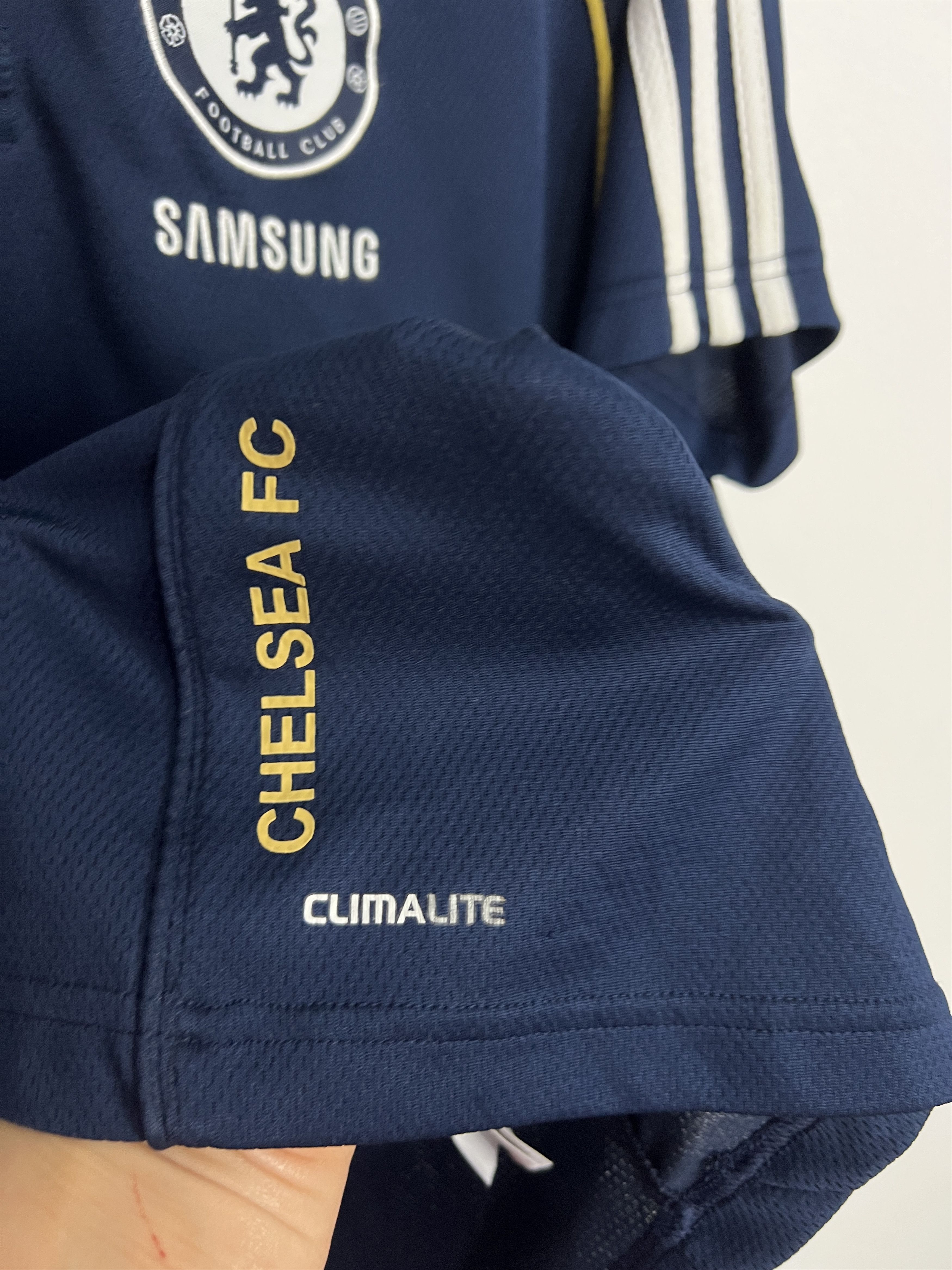 Adidas Vintage Chelsea Football Train Polo Shirt Soccer Jersey Size US M / EU 48-50 / 2 - 4 Thumbnail