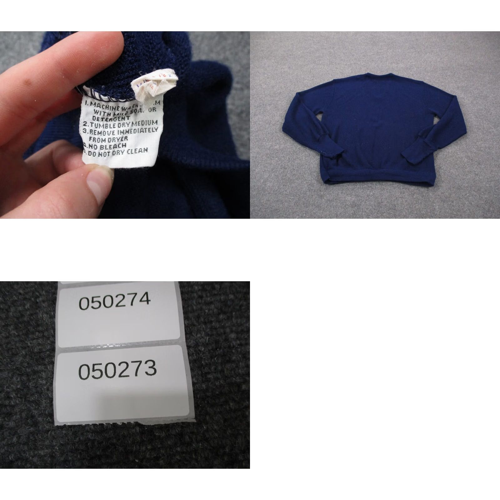 Izod VINTAGE Izod Lacoste Sweater Mens XL Blue Pullover Knit Stretch Casual 70s 80s Size US XL / EU 56 / 4 - 8 Thumbnail