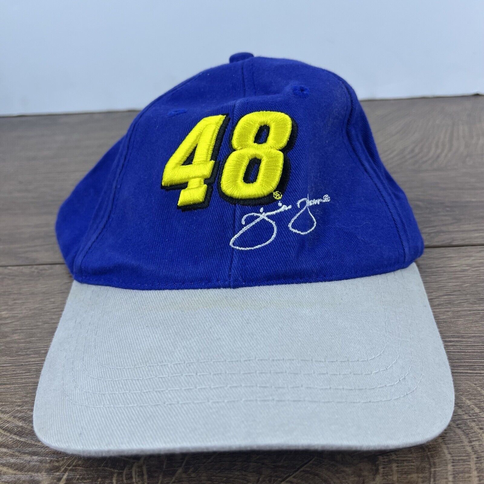 Other Jimmie Johnson 48 Hat NASCAR 48 Hat Blue Hat Adjustable Blue Size ONE SIZE - 3 Thumbnail