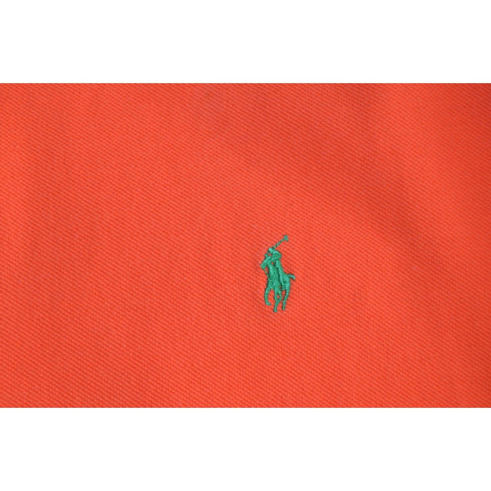 Polo Ralph Lauren VTG Polo Ralph Lauren Shirt MENS XXL Orange Polo SS Custom Fit Short Sleeve Cotton Knit Embroidered Pony Logo Classic Valued Brand Clothing Size US XXL / EU 58 / 5 - 3 Thumbnail