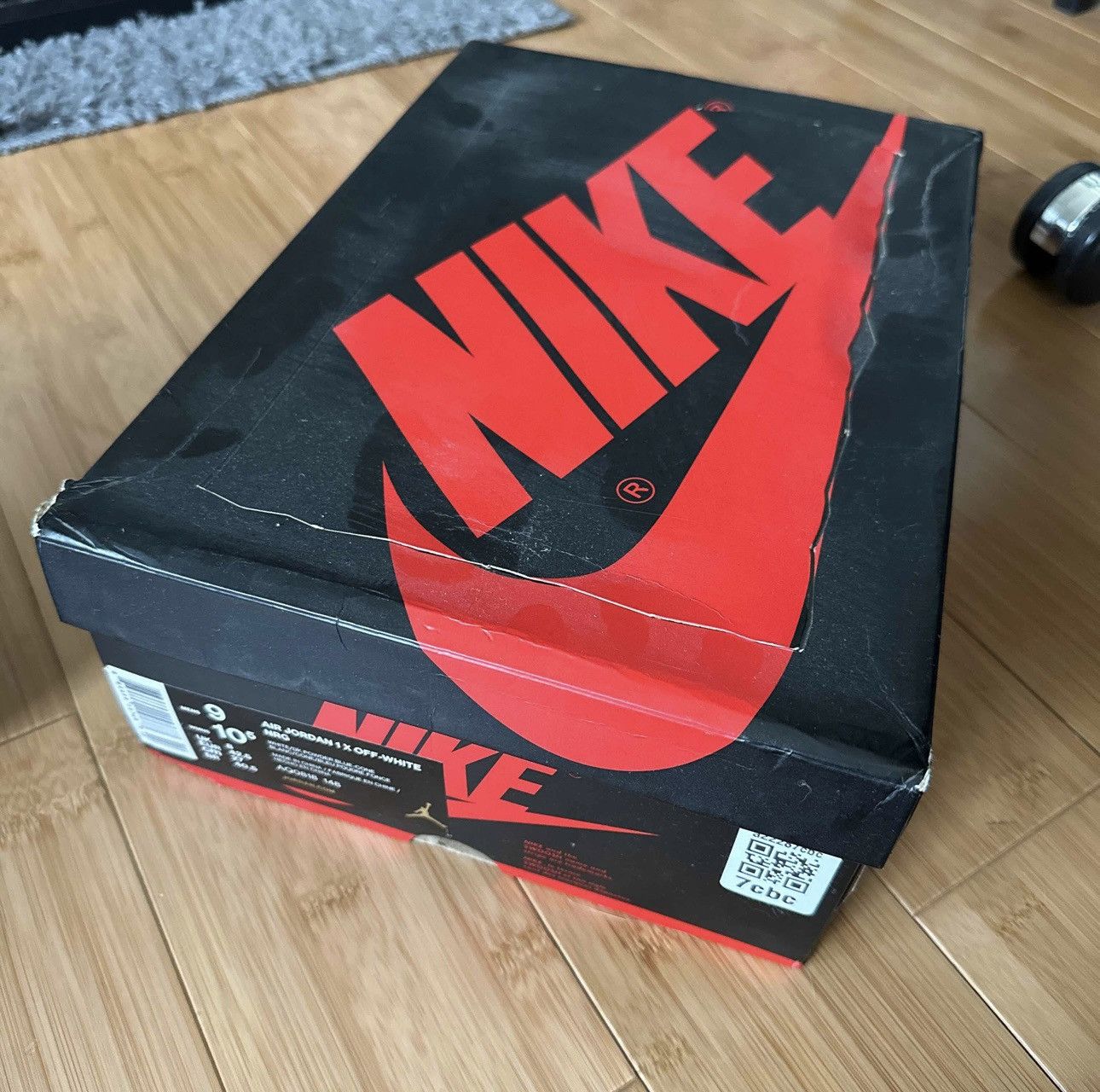 Jordan Brand × Off-White Off White x Jordan 1 UNC Size 9 Size US 9 / EU 42 - 7 Thumbnail