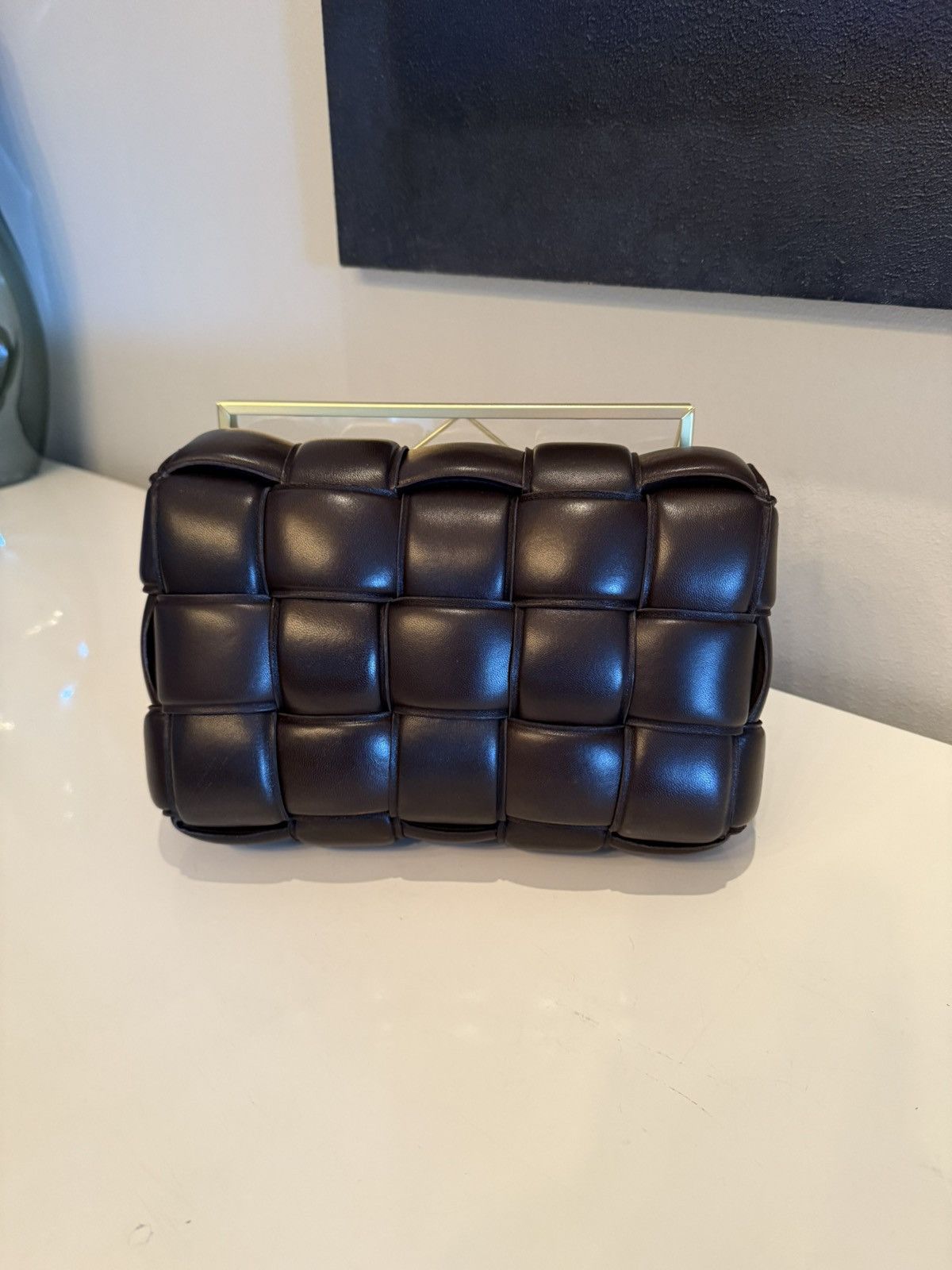 Bottega Veneta Bottega Veneta padded cassette in fondant Size ONE SIZE - 4 Thumbnail