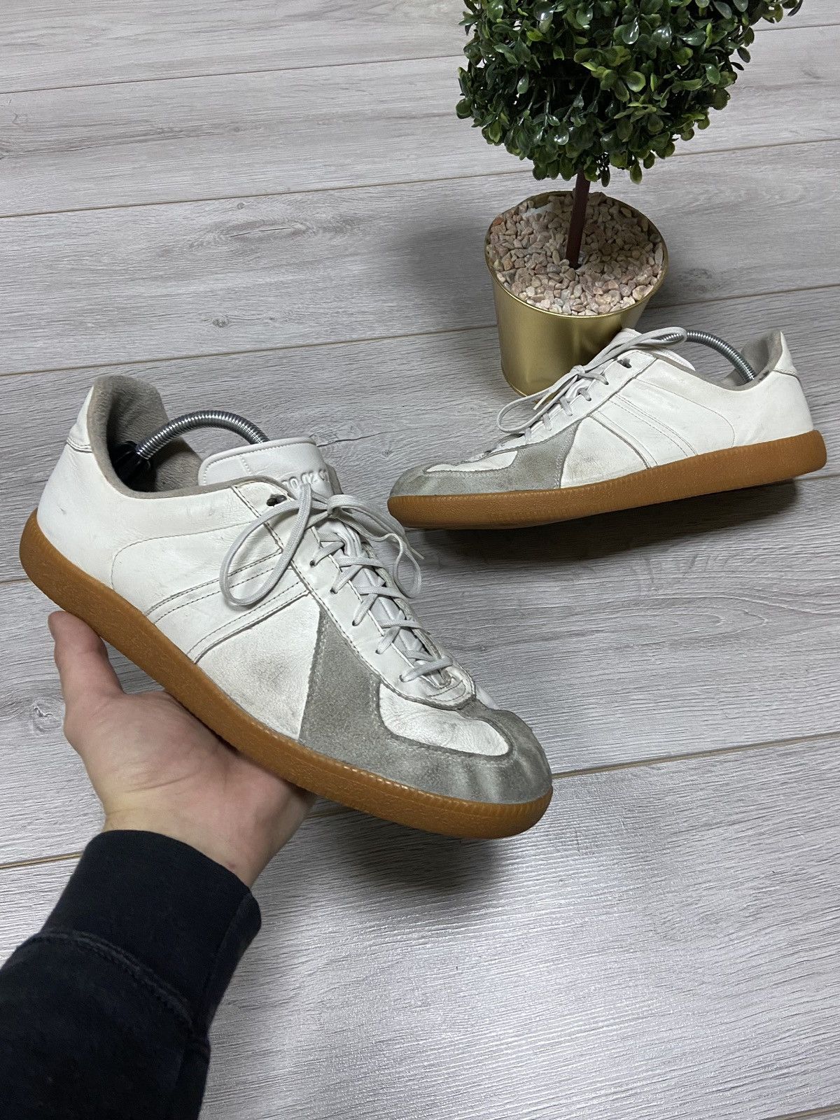 BW-sport 290 vintage army trainers Maison Margiela style