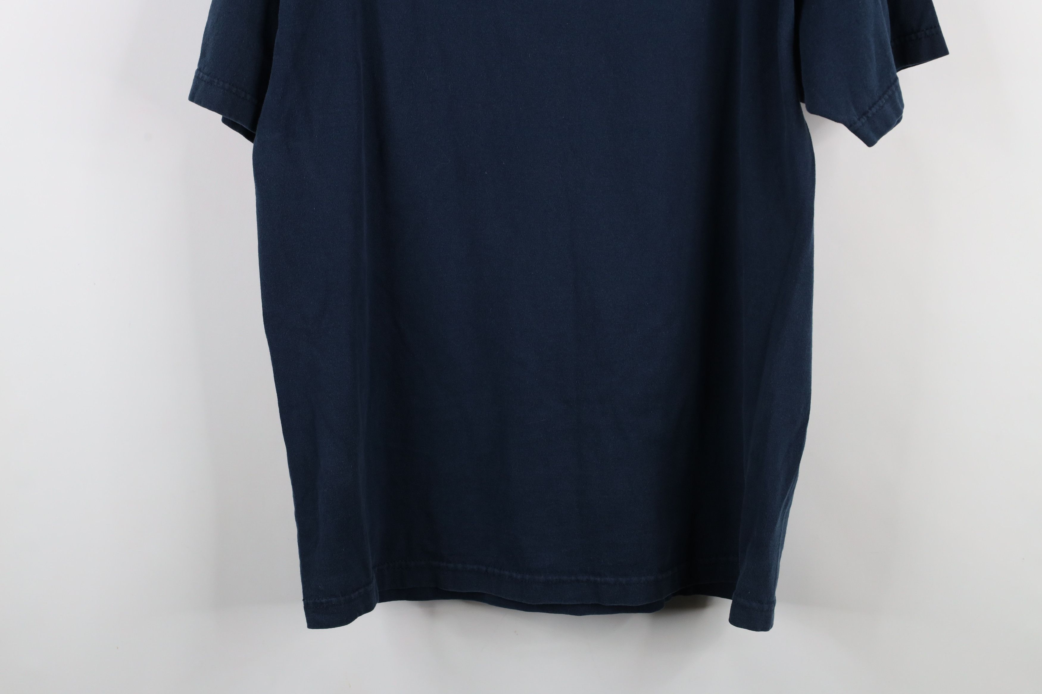 Nike × Vintage Vintage Nike Spell Block Letter Short Sleeve T-Shirt Blue Size US L / EU 52-54 / 3 - 11 Thumbnail