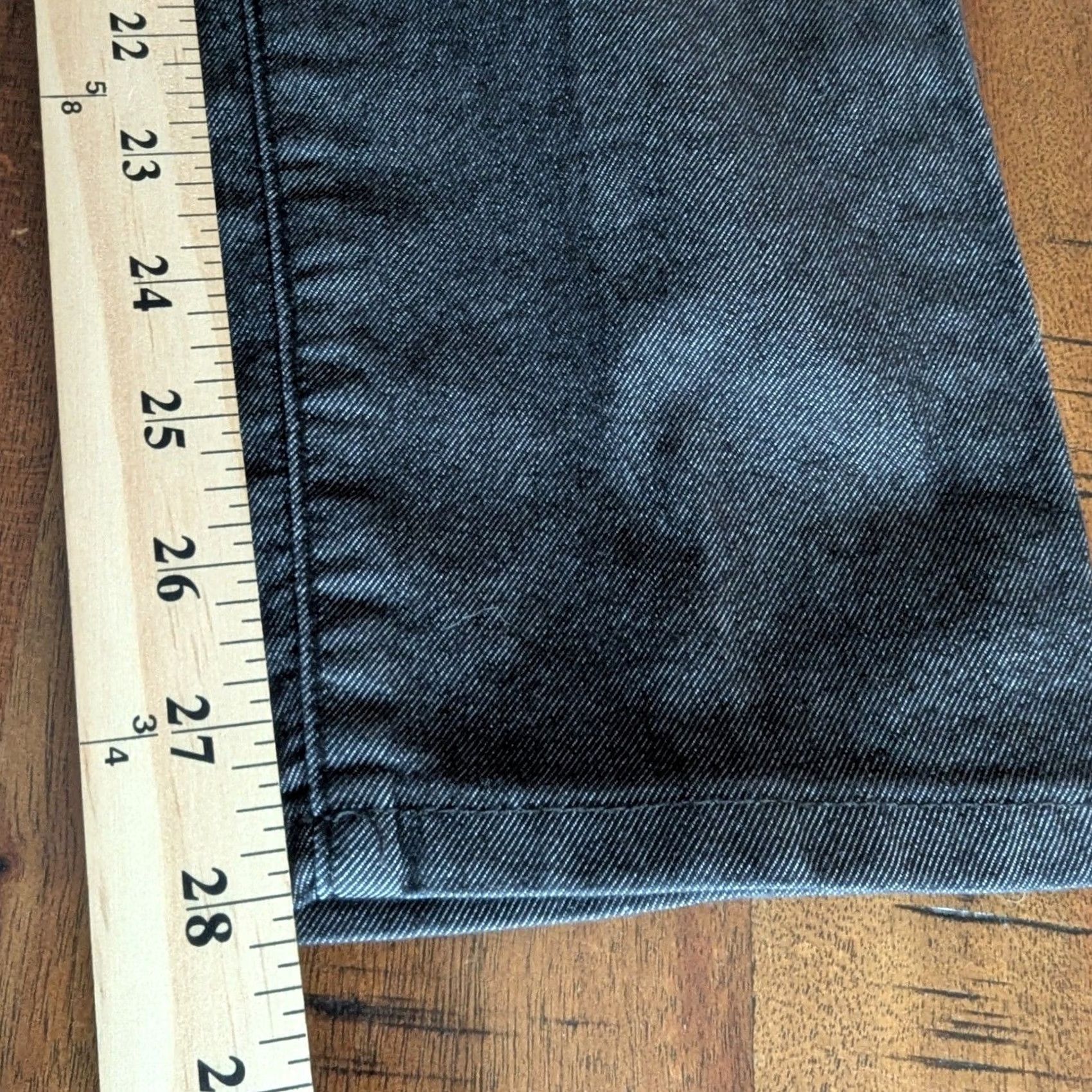 Prana Prana Kara Jeans Charcoal Grey Stretch Denim Tapered Leg Womens Sz 8/29 Short Size 29" - 6 Thumbnail