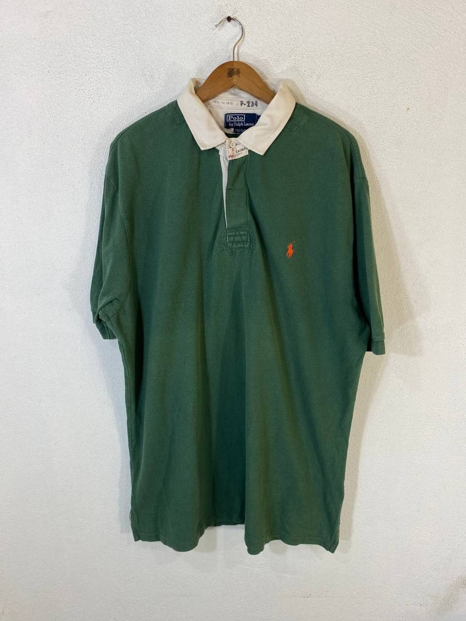 Polo Ralph Lauren vintage polo ralph lauren canoe kayak polo tee nice design Size US XL / EU 56 / 4 - 1 Thumbnail