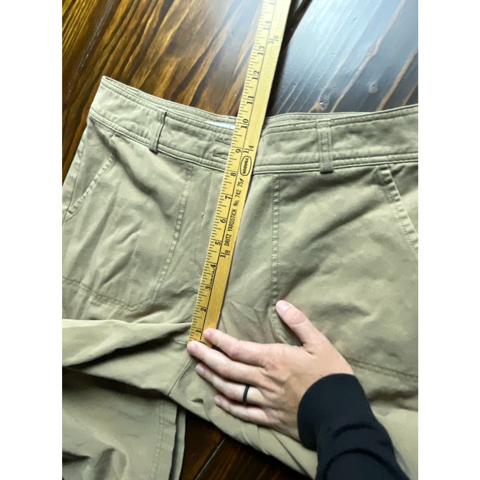 Coldwater Creek Coldwater Creek Pants, Women's Size 8, Tan, Cropped, Straight Leg Size 30" / US 8 / IT 44 - 5 Thumbnail