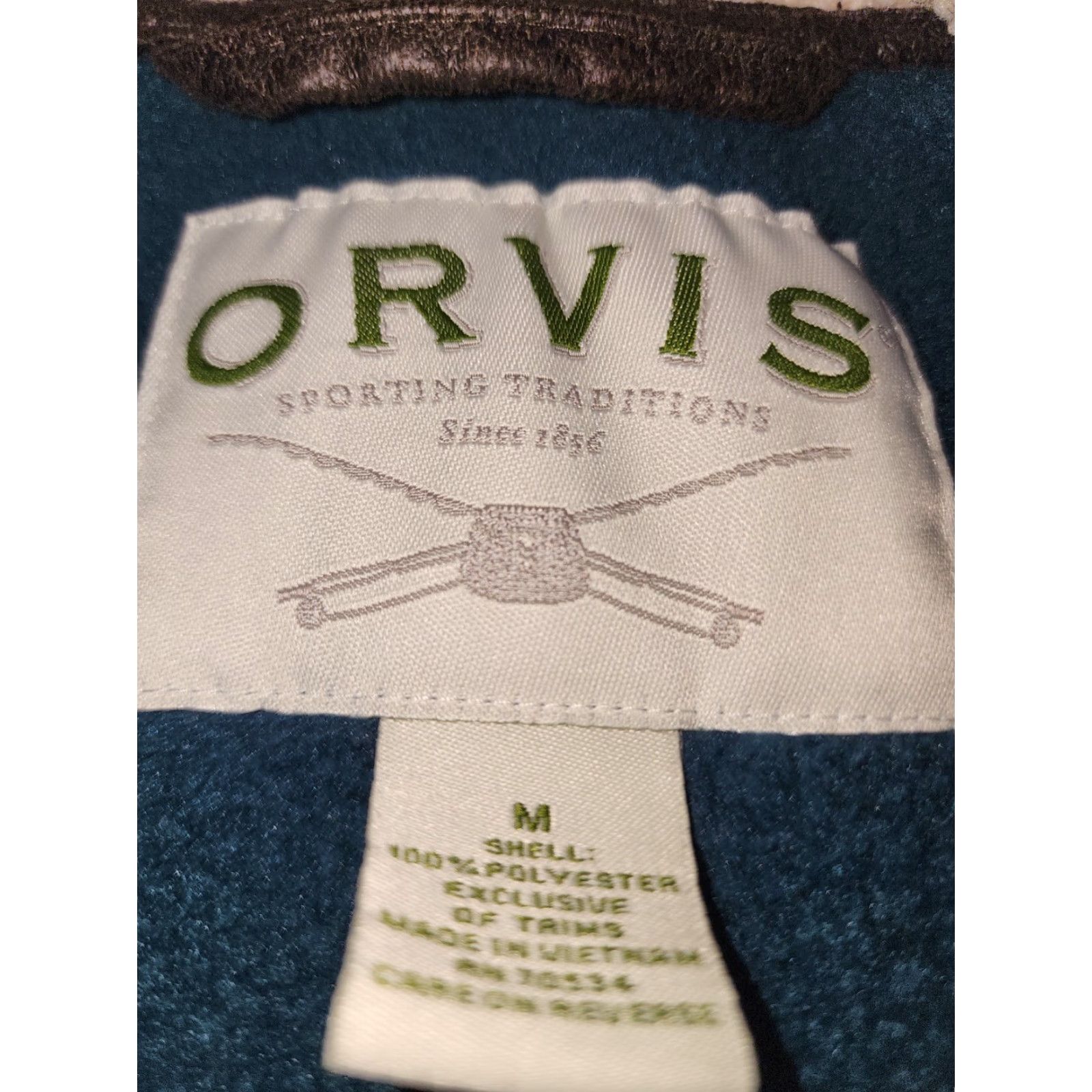 Orvis Orvis Fleece Jacket Mens M Blue Full Zip Pockets Outdoors Outdoors Size US M / EU 48-50 / 2 - 4 Thumbnail