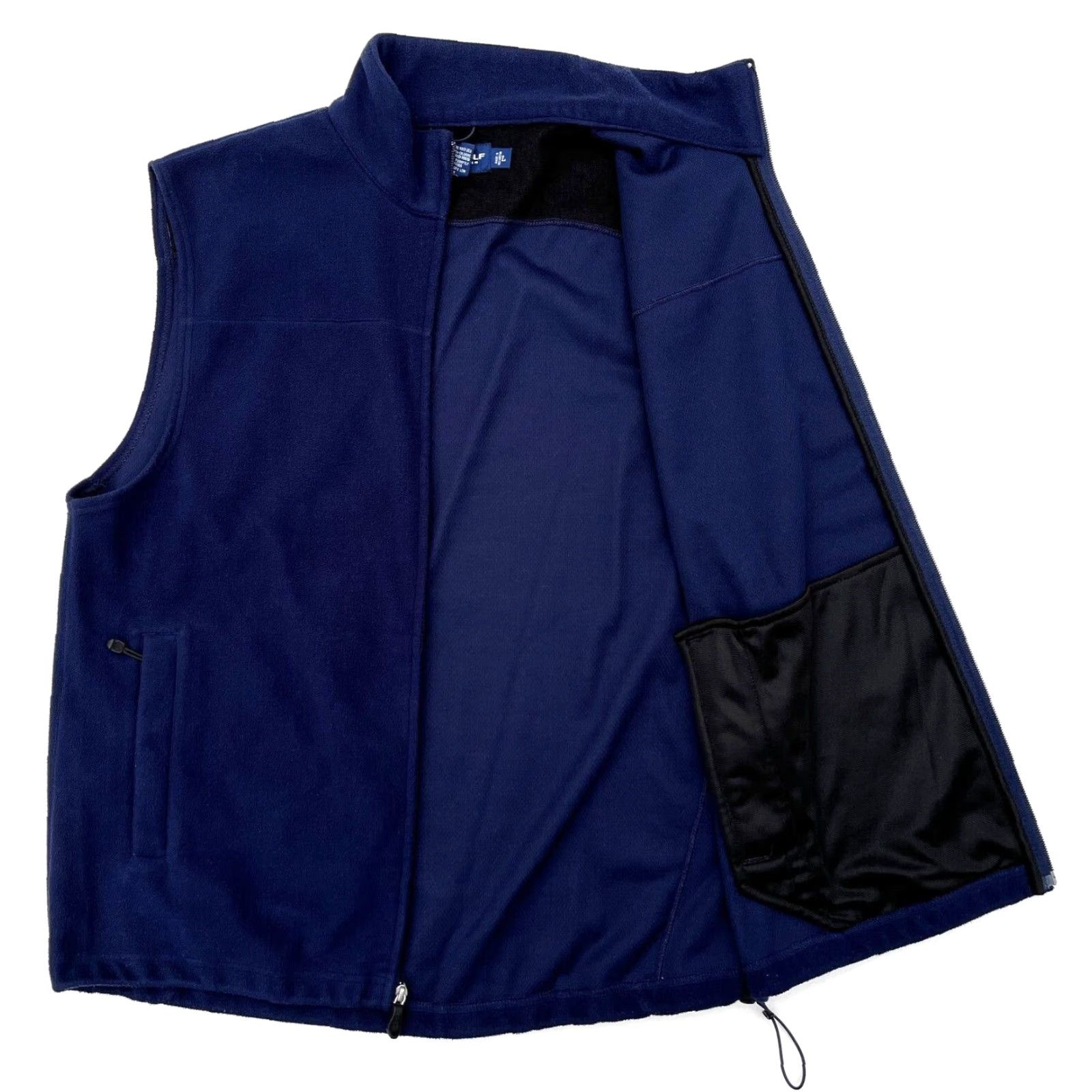 Polo Ralph Lauren Polo Golf Ralph Lauren Men’s Full Zip Fleece Vest L Navy Blue Size US L / EU 52-54 / 3 - 3 Thumbnail