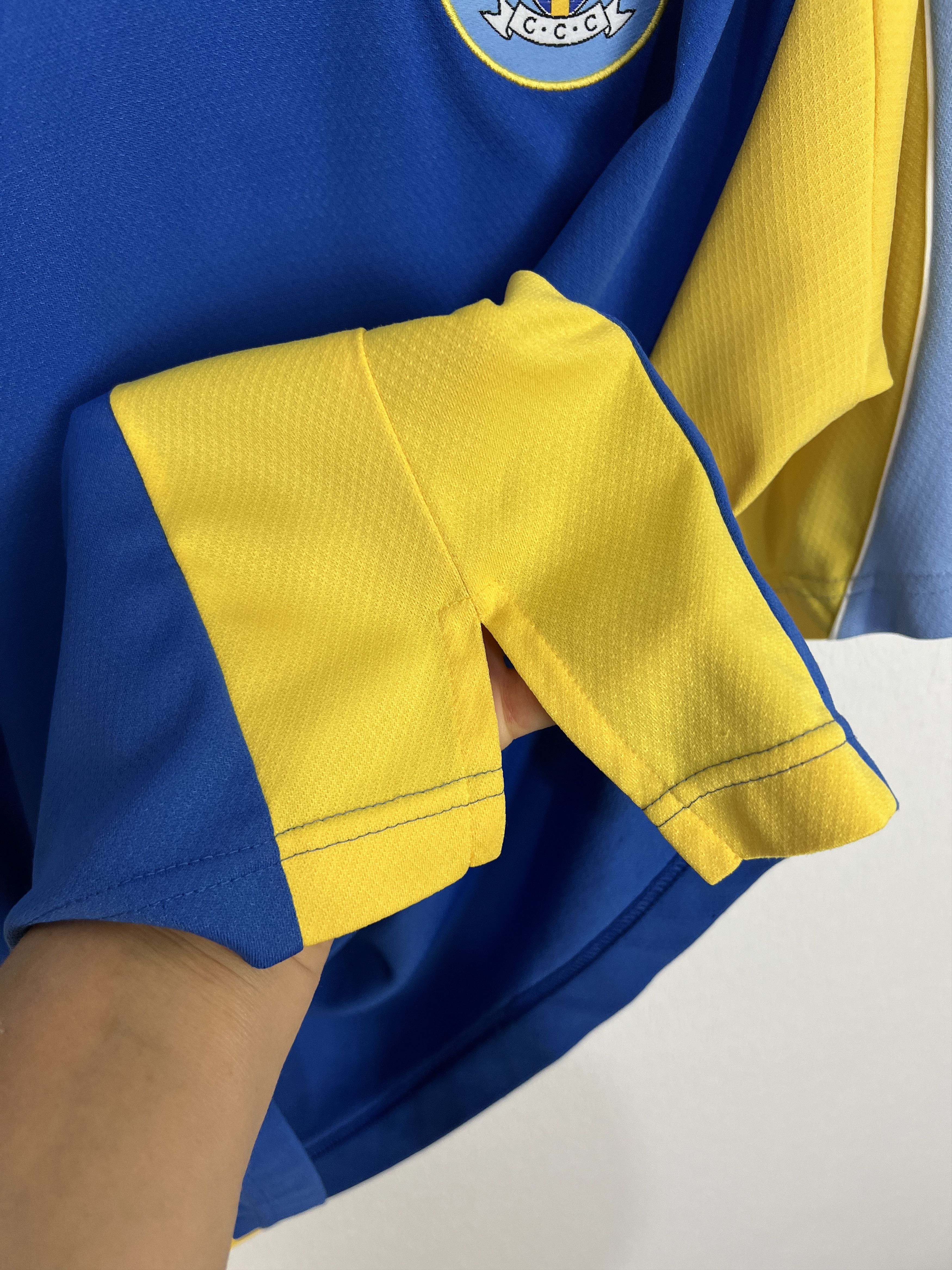 PONY Vintage 90's Durham County Cricket Club Shirt Jersey Rare Size US L / EU 52-54 / 3 - 5 Thumbnail