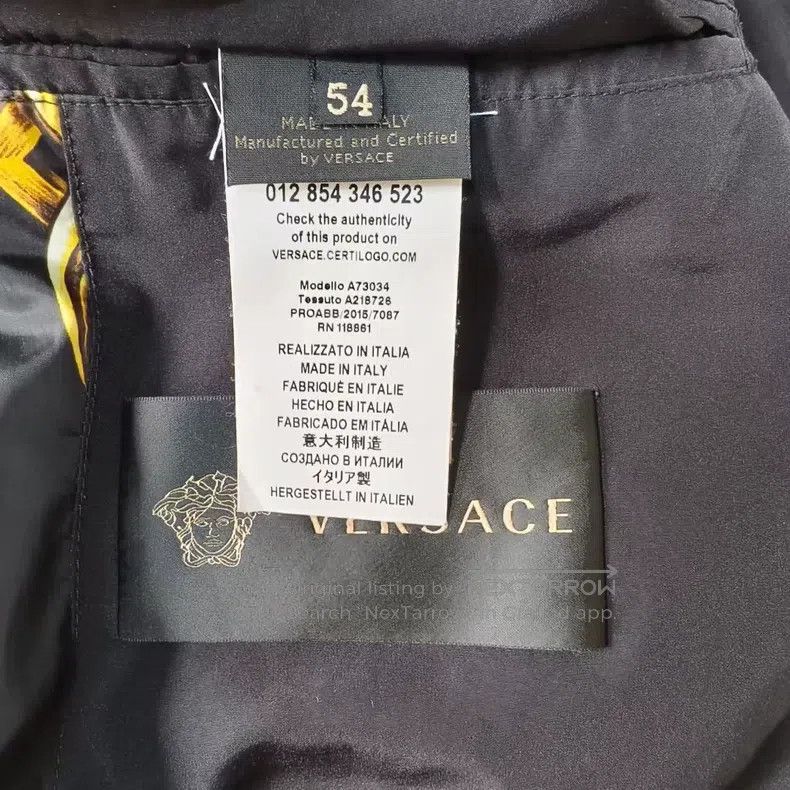 Versace Versace Full print floral print hooded zip casual jacket j Size US L / EU 52-54 / 3 - 4 Thumbnail