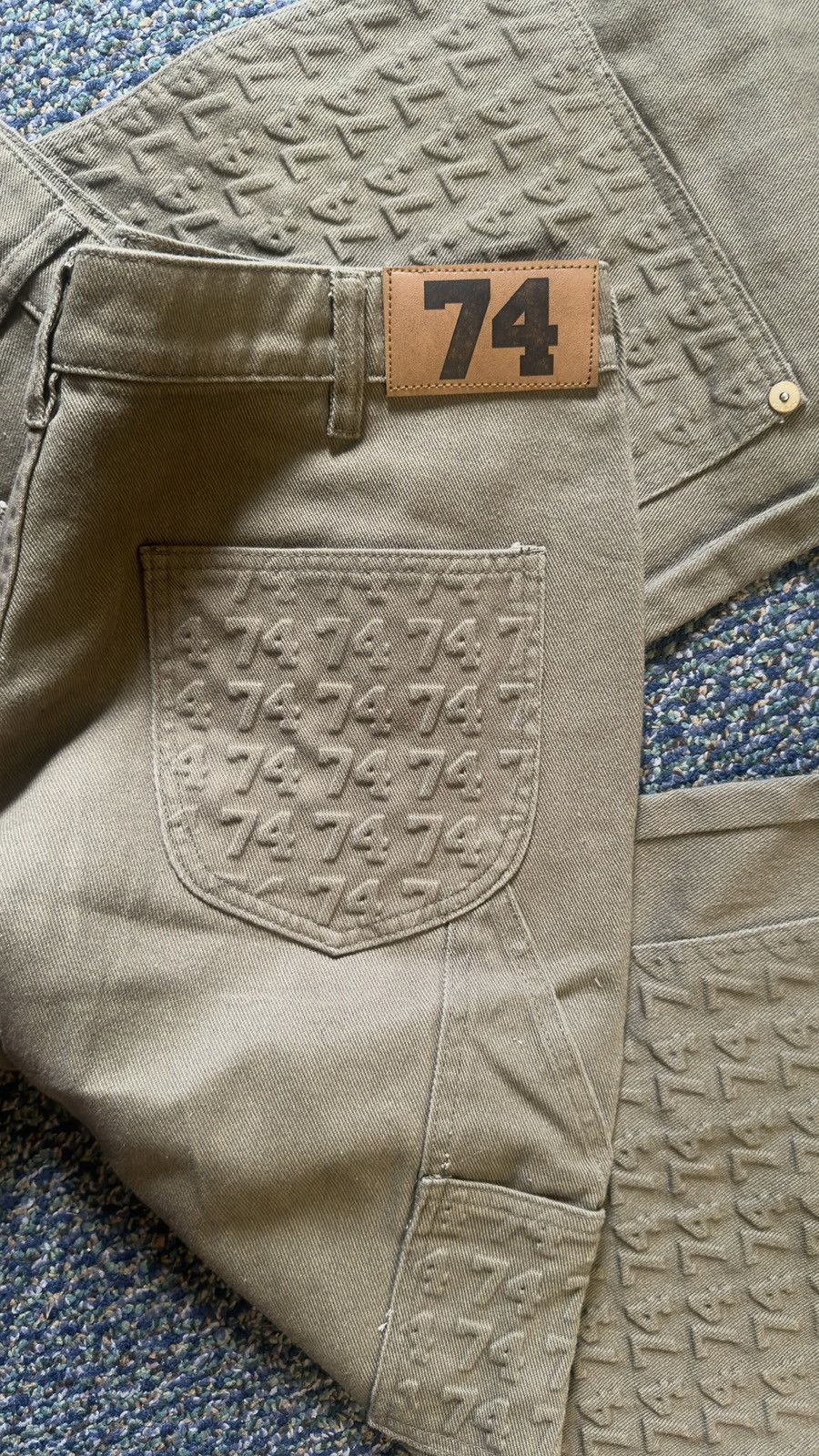 74 Is War 74 Double Knee Carpenter Size US 32 / EU 48 - 2 Thumbnail