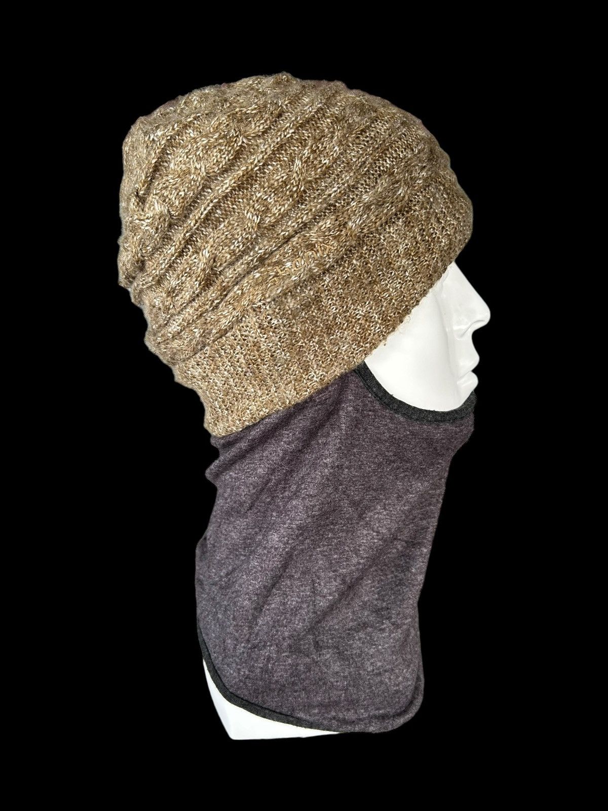 Japanese Brand × Kapital × Vintage Balaclava Masked Japanese Knitt Beanie Rare 🎌☠️ Size ONE SIZE - 3 Thumbnail
