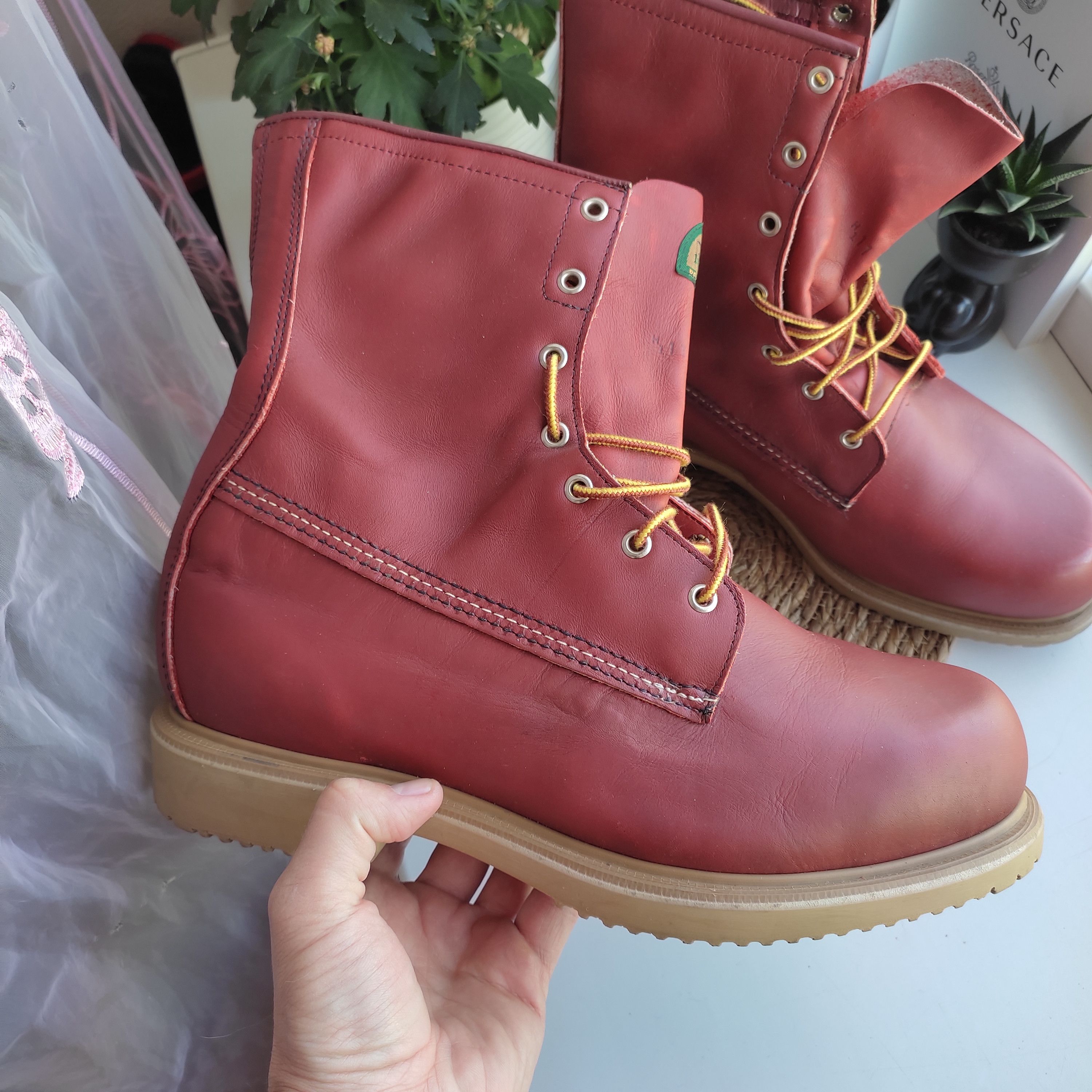 Red Wing Very Rare Vintage red wing vintage leather boots 815 irish setter made in usa Grailed