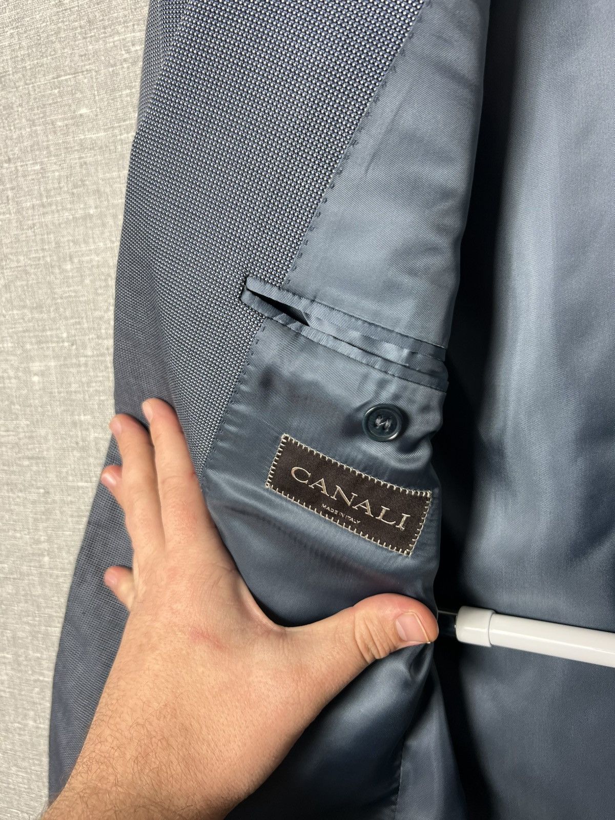Canali Vintage Canali Silk & Wool Blazer Jacket Size 52R / 42R Size 42R - 11 Thumbnail
