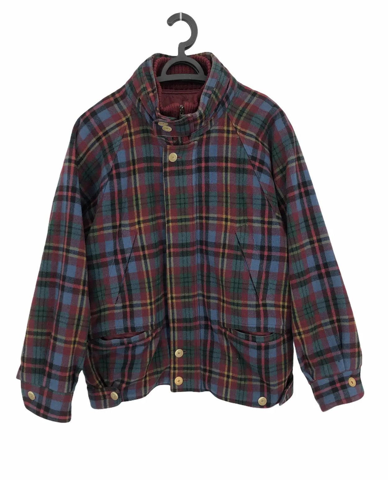 Ermenegildo Zegna 🔥 vintage bomber wool jacket Ermenegildo Zegna size L Size US L / EU 52-54 / 3 - 3 Thumbnail