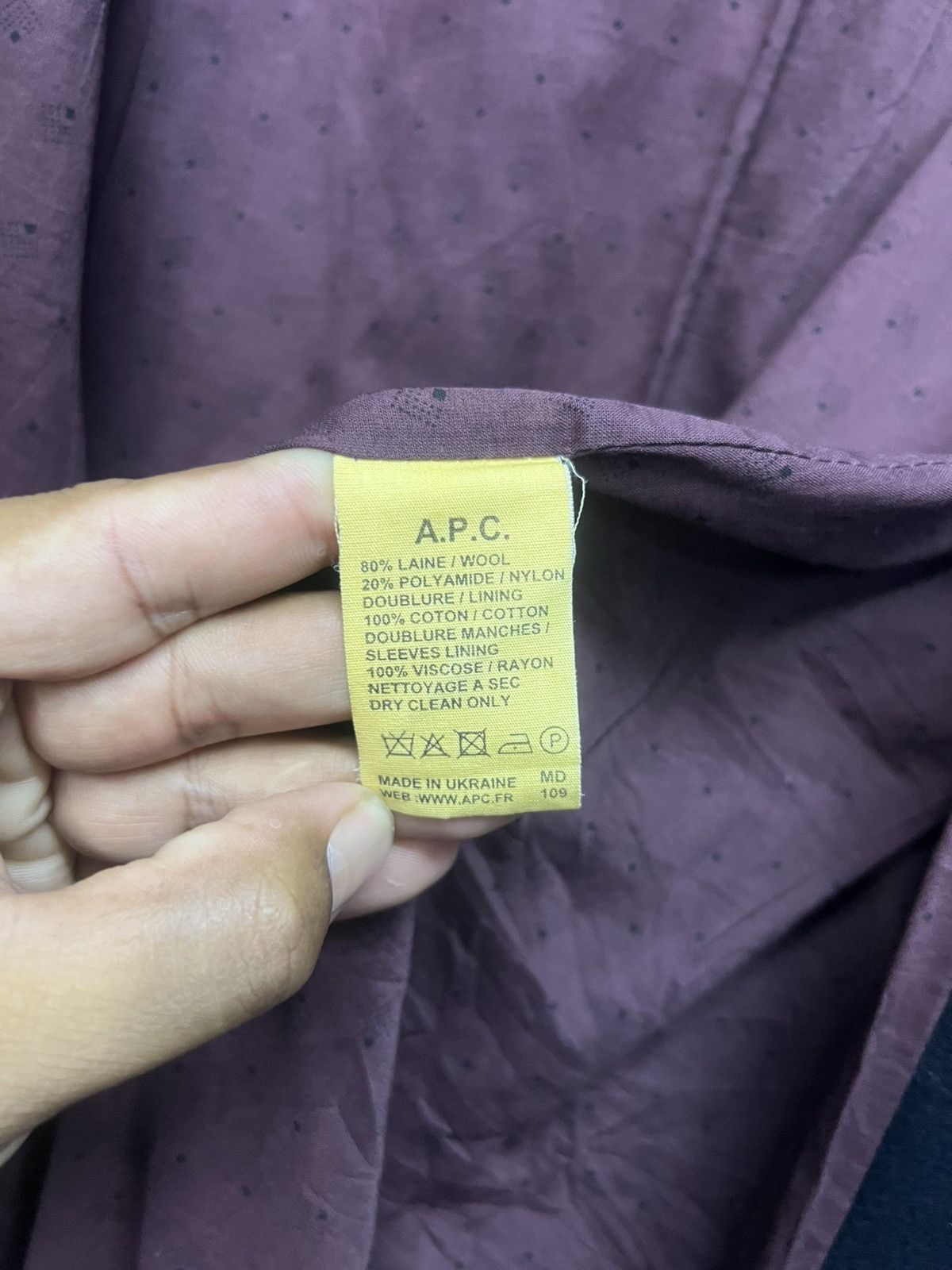 A.P.C. A.P.C Long Coat Double Breast Size XS / US 0-2 / IT 36-38 - 9 Thumbnail