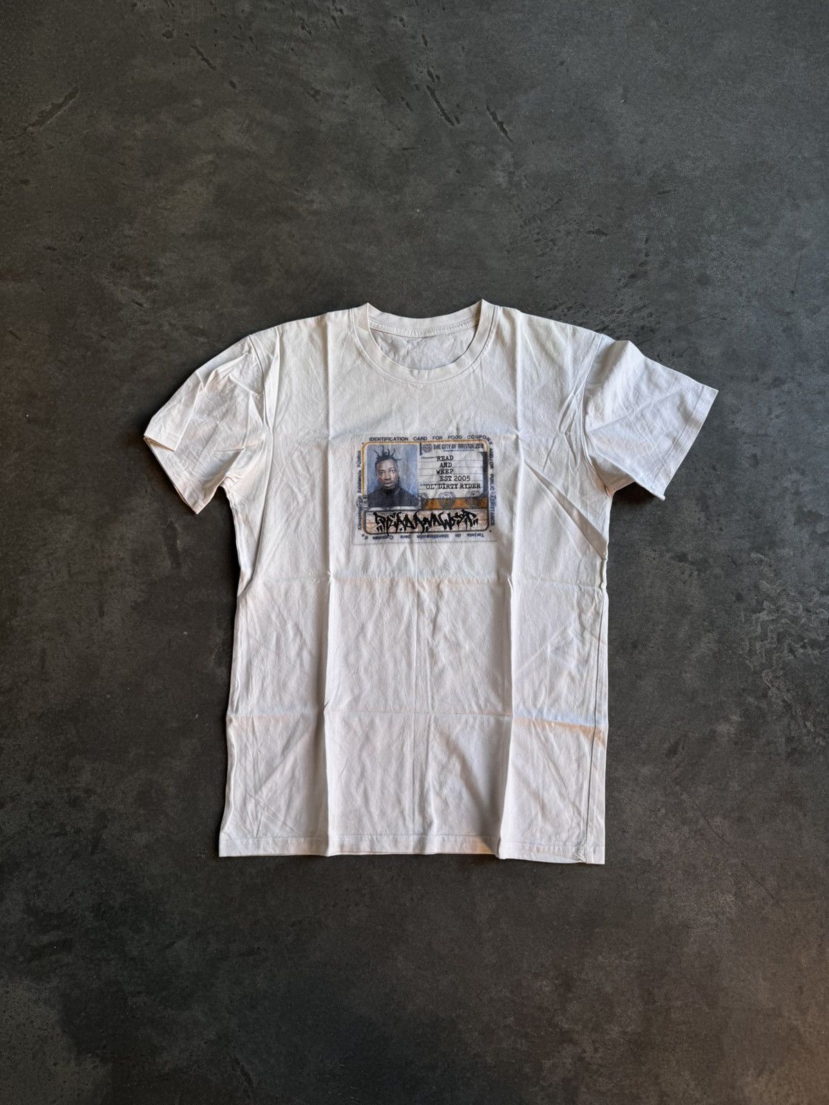 Rap Tees × Vintage × Wu-Tang Clan Vintage Ol’ Dirty Bastard "Read and Weep" ID Card T-Shirt Size US M / EU 48-50 / 2 - 1 Thumbnail