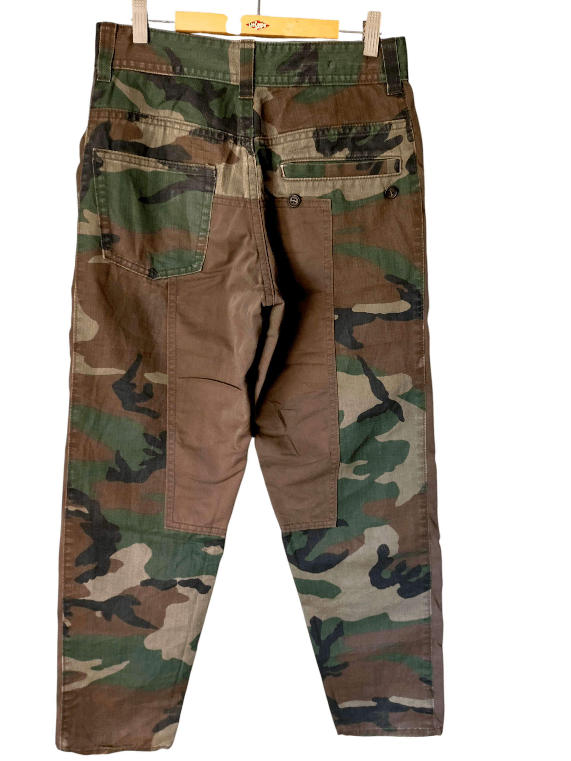 Final Home ⚡Rare Final Home Camo Patchwork Trouser Pants Size US 29 - 1 Thumbnail