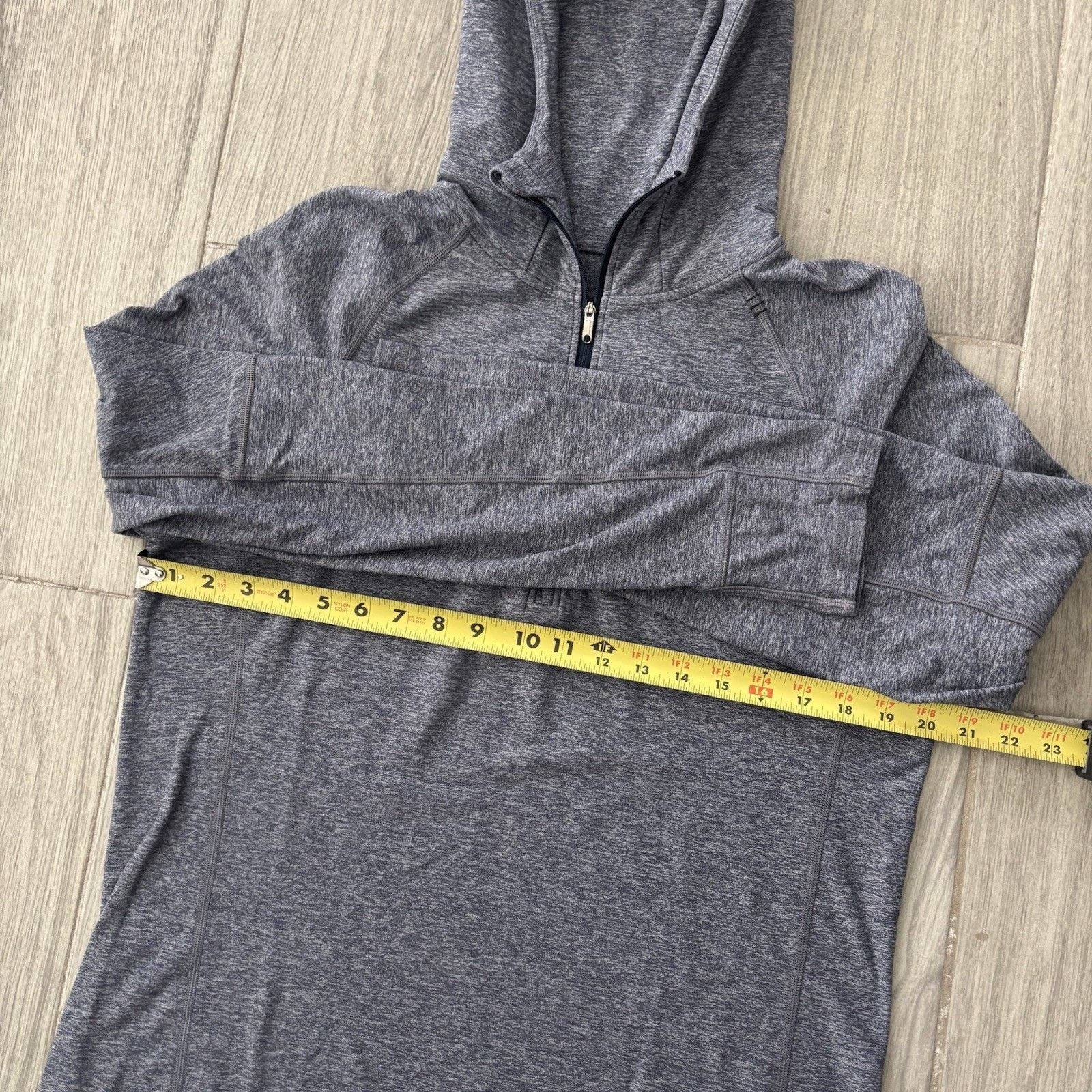 Lululemon Lululemon 1/4 Zip Hoodie Pullover Sweatshirt Women's Large Size L / US 10 / IT 46 - 9 Thumbnail