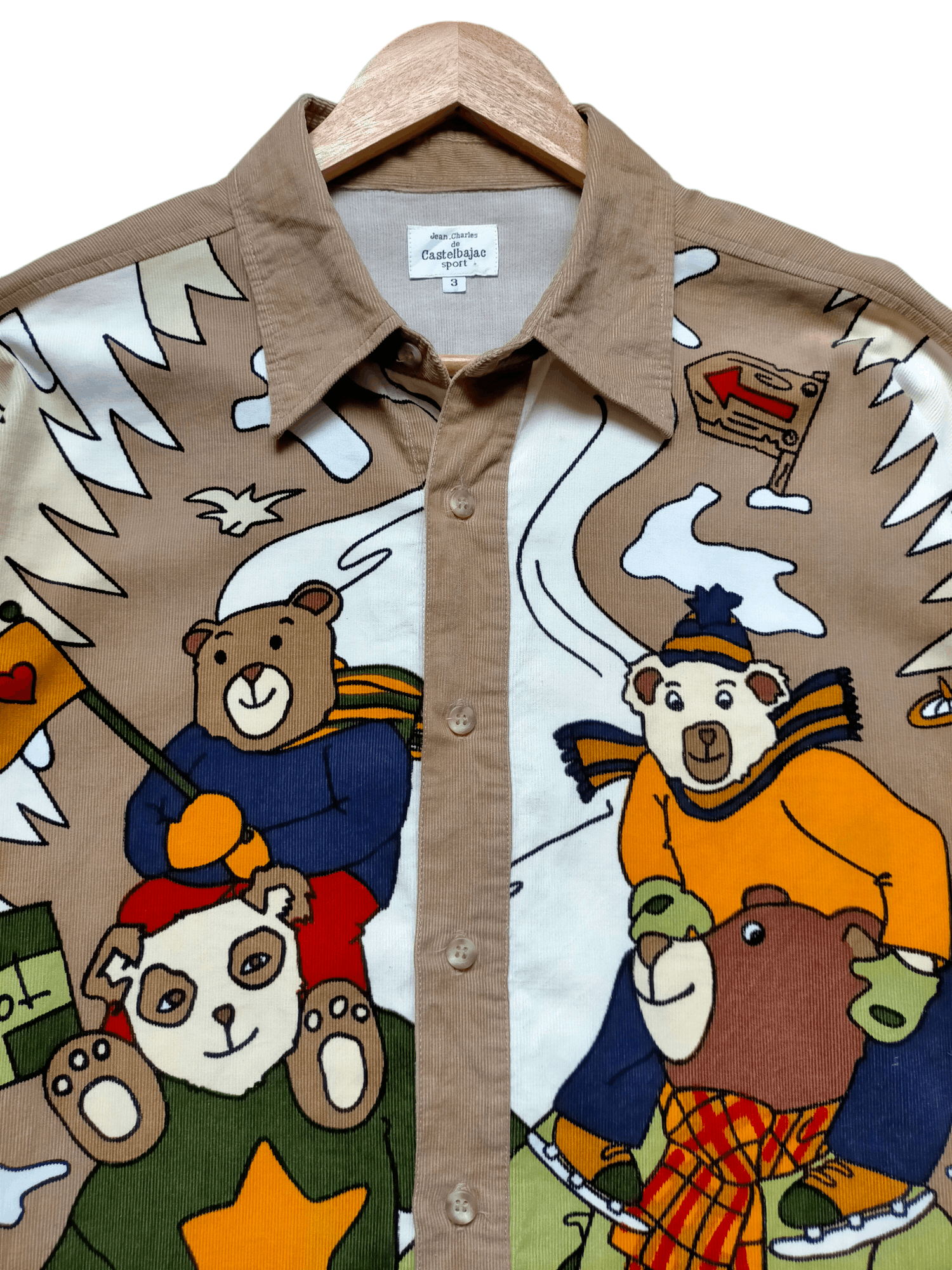 Jean Charles De Castelbajac Vintage JC De Castelbajac Art Pattern Shirts Size US L / EU 52-54 / 3 - 4 Thumbnail