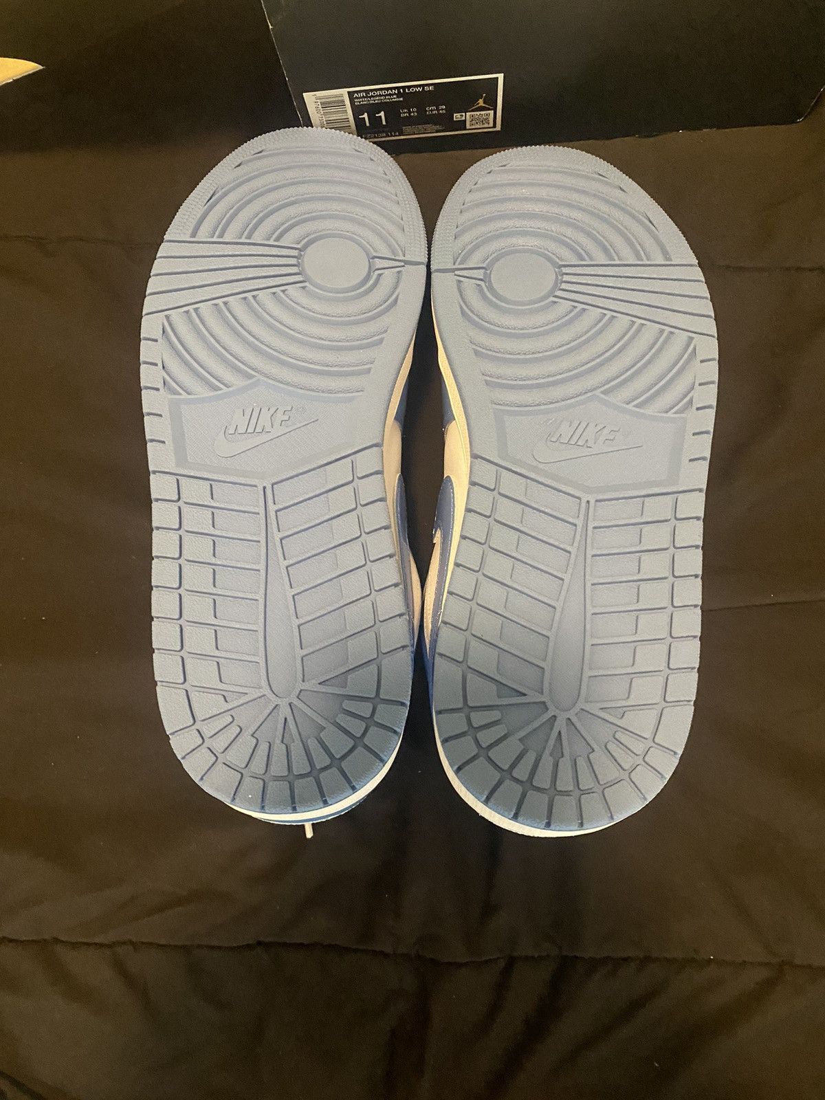 Jordan Brand × Nike Air Jordan 1 Low Legend Blue Size US 11 / EU 44 - 6 Thumbnail