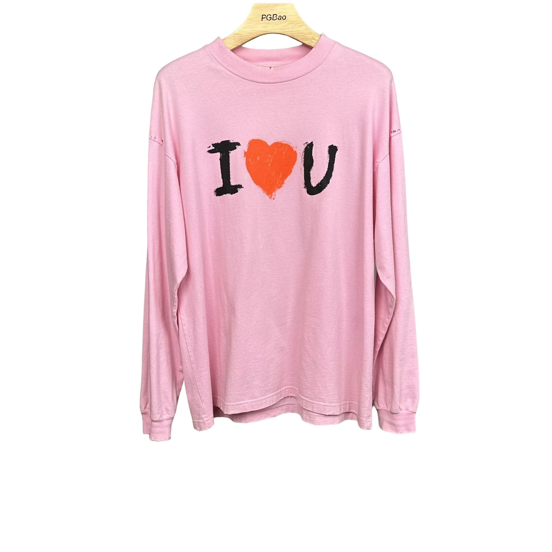 Balenciaga Balenciaga Pink Martini Music Merch Long-Sleeve T-Shirt 