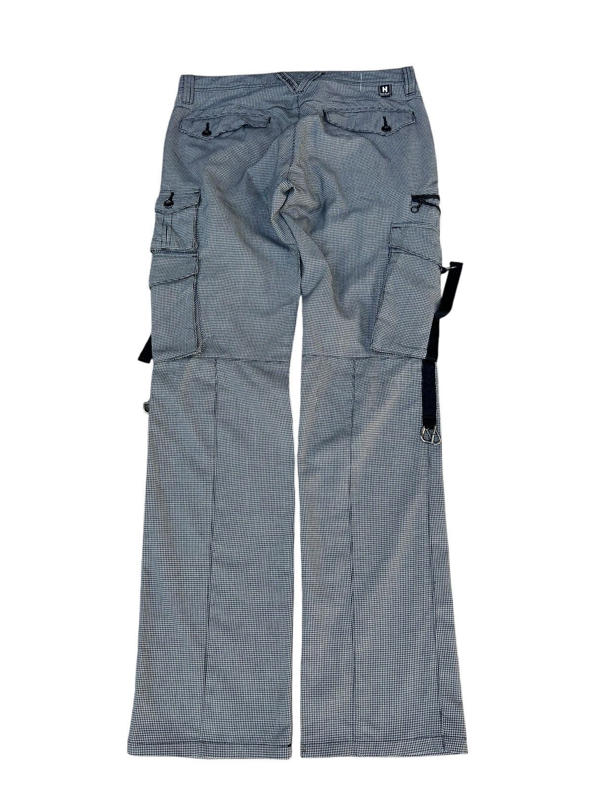 Nicole Club Nicole Hideaways Japan Houndstooth Cargo Flare Trouser Pant Size US 30 / EU 46 - 15 Thumbnail