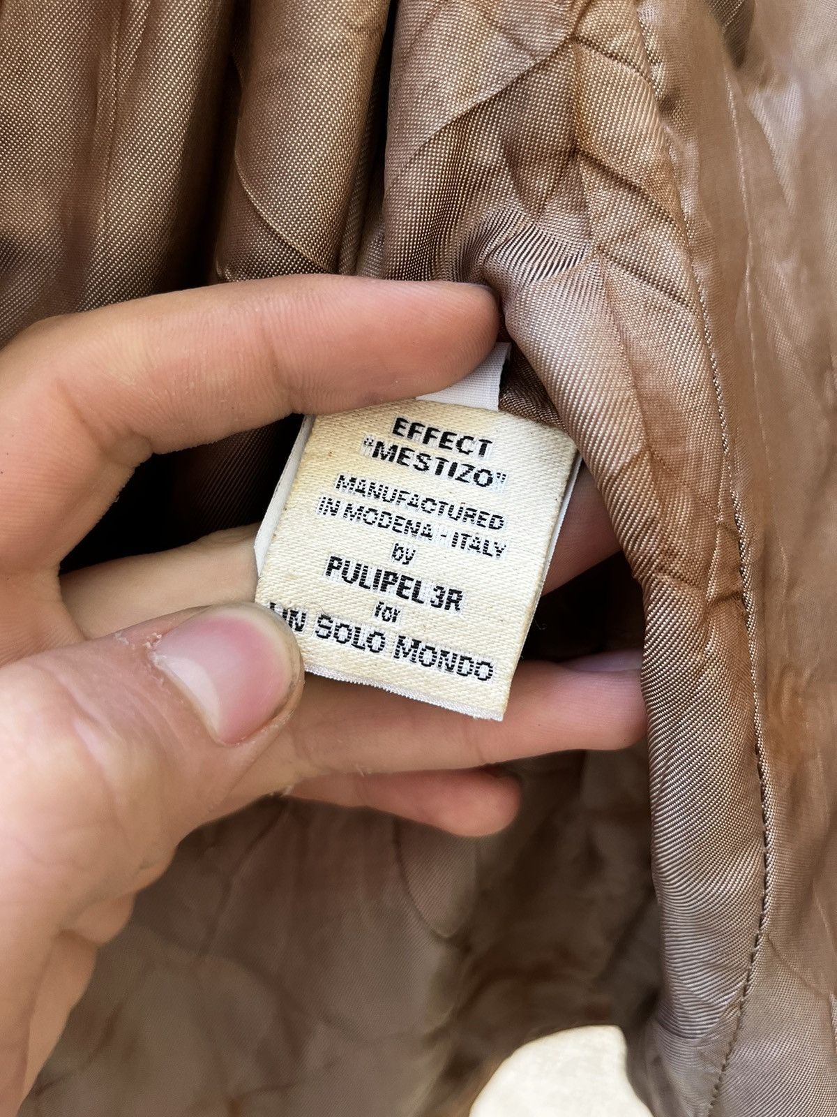 Other un solomondo effect „mestizo“ leather jacket Size M / US 6-8 / IT 42-44 - 8 Thumbnail
